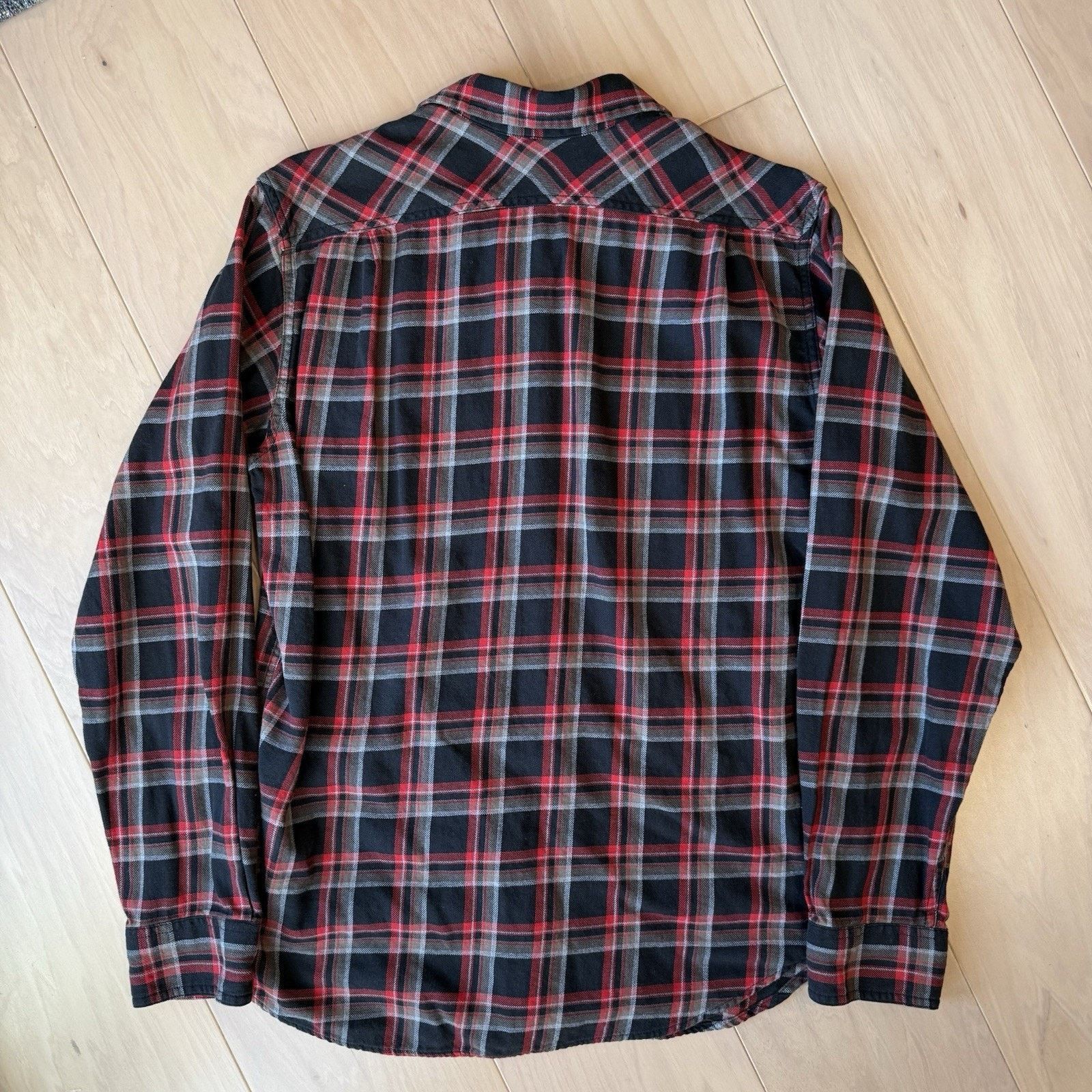 Filson Filson Scout Shirt S Black Red Lightweight Cotton Flannel Size US S / EU 44-46 / 1 - 8 Thumbnail