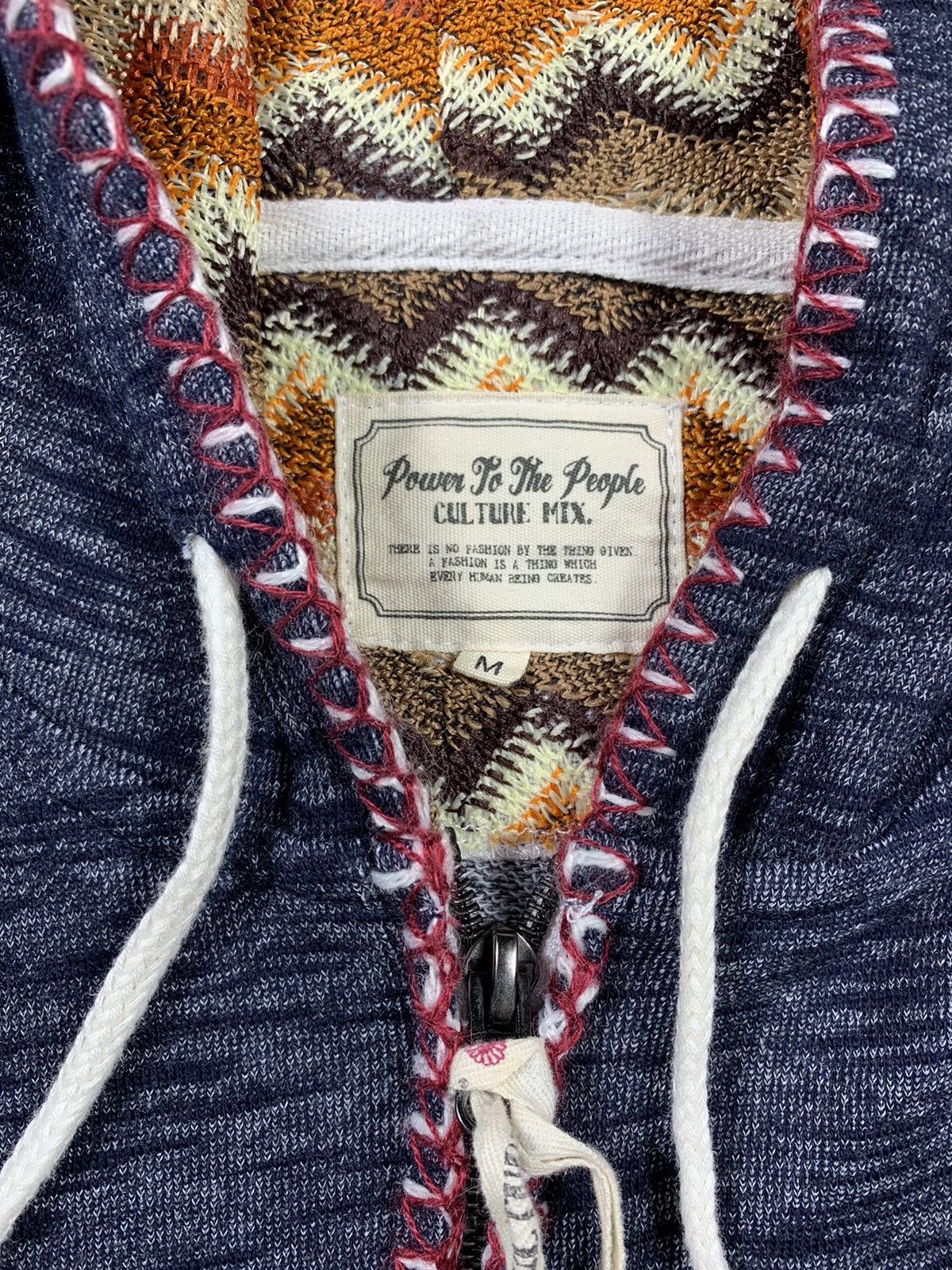 Le Grande Bleu (L.G.B.) ❤️‍🔥BINDING OFFER❤️‍🔥 Japanese Cultur Mix Fur Zip up Hoodie Size US M / EU 48-50 / 2 - 5 Thumbnail