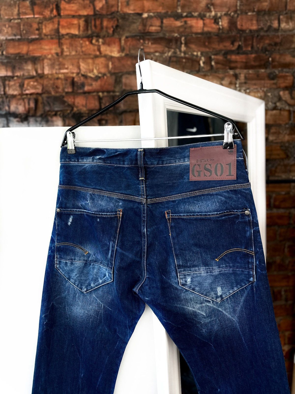 G-Star Men’s Jeans G-Star Raw New Radar Low Loose Blue Size: 34/32 Size US 34 / EU 50 - 3 Thumbnail