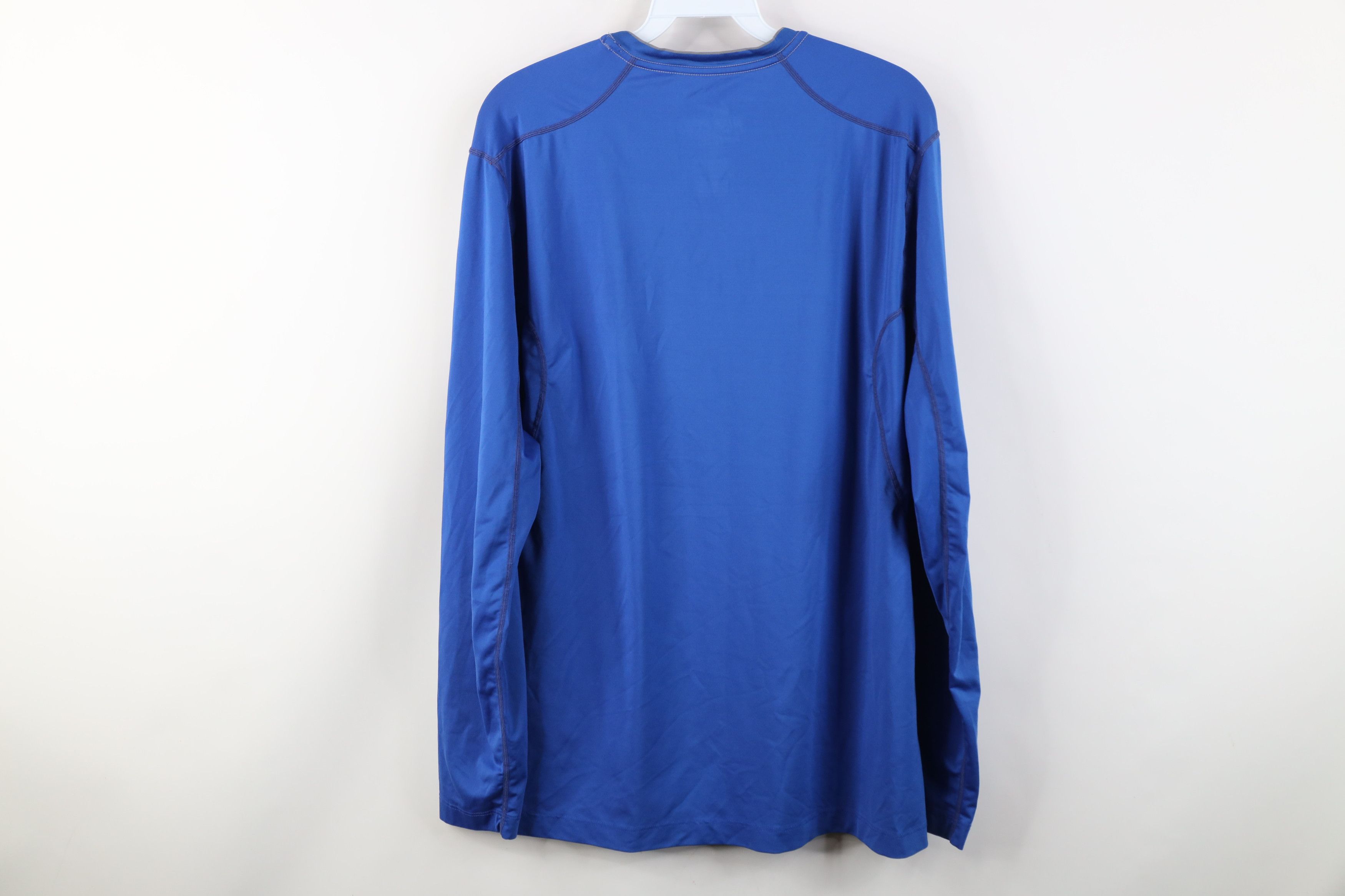 Nike Nike Pro Combat Training Long Sleeve T-Shirt Blue Size US L / EU 52-54 / 3 - 11 Thumbnail
