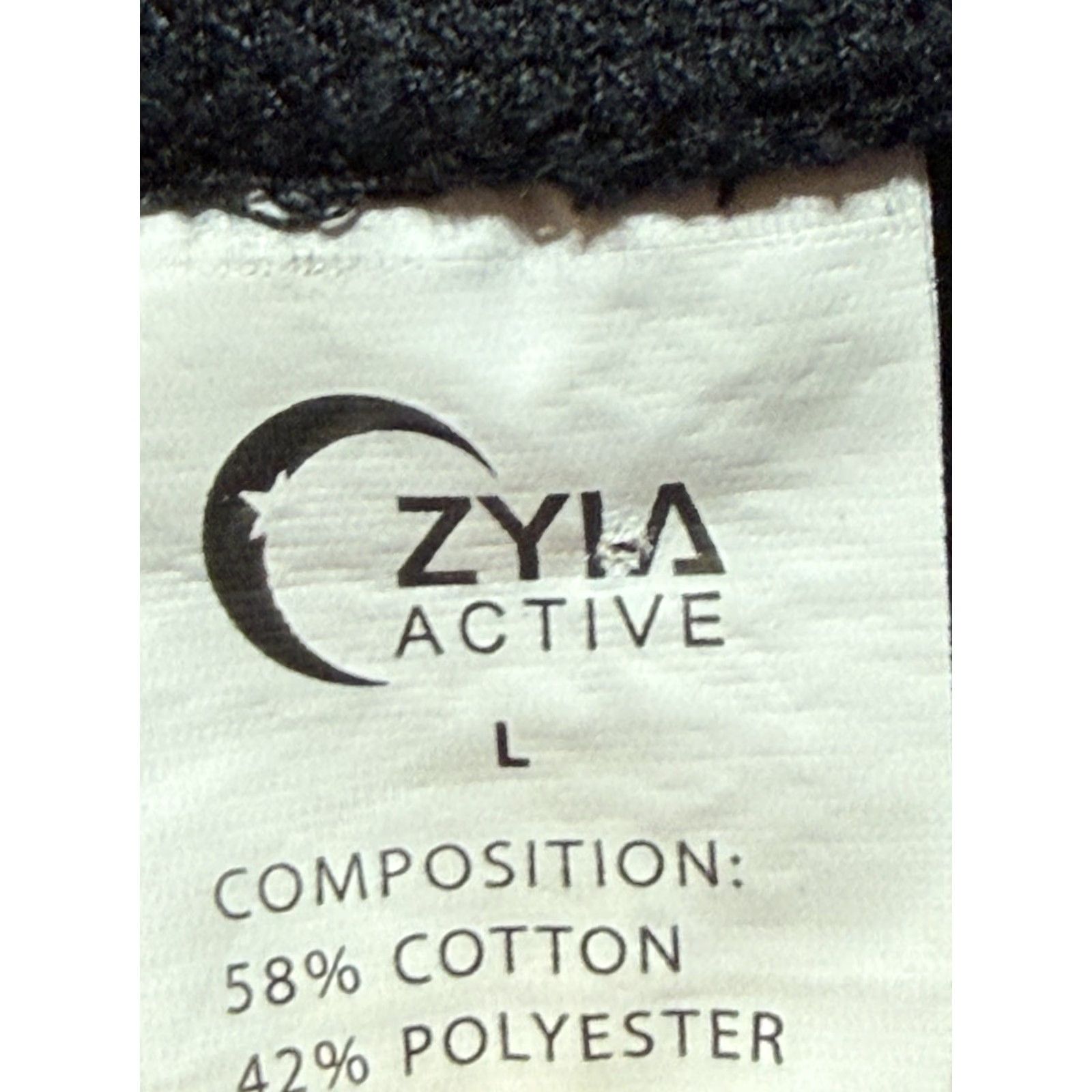 Vintage ZYIA Womens Hoodie Pullover Cowl Neck Oversized Black L Size Large Size L / US 10 / IT 46 - 3 Thumbnail