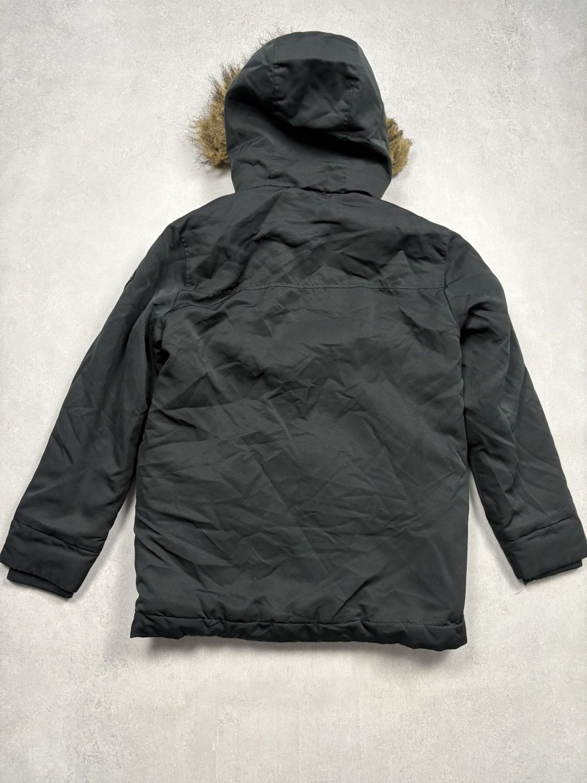 Hollister Hollister Black Faux Fur Lined Parka Jacket XS Y2K Size XS / US 0-2 / IT 36-38 - 22 Thumbnail