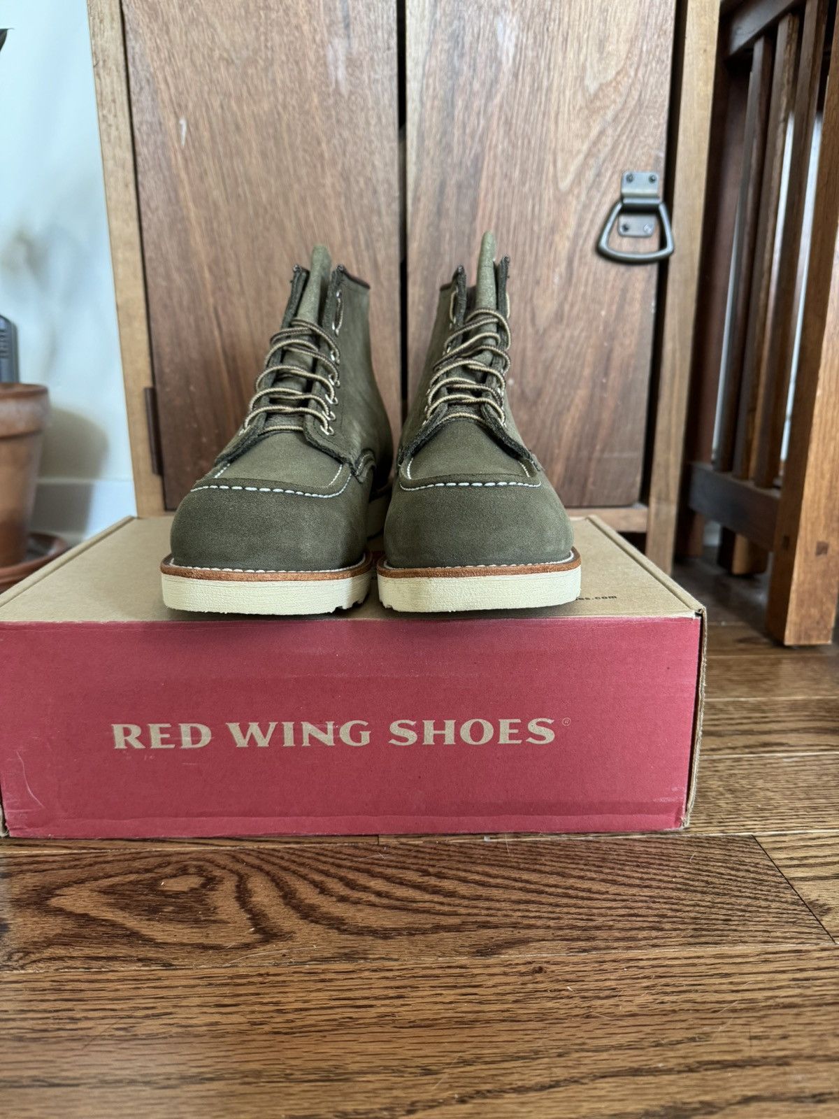 Red Wing Loden Abilene moc toe - 8857 Size US 11 / EU 44 - 4 Thumbnail
