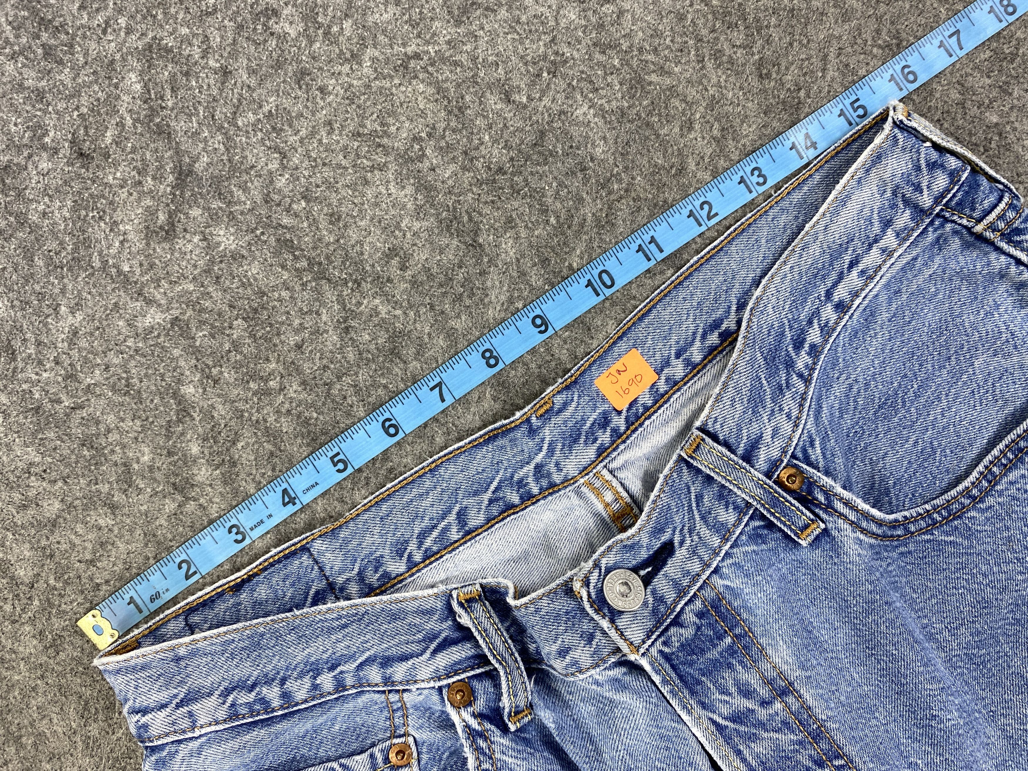 Japanese Brand Light Wash Levi's 501 Jeans 31x30.5 Denim -JN1690 Size US 31 - 5 Thumbnail