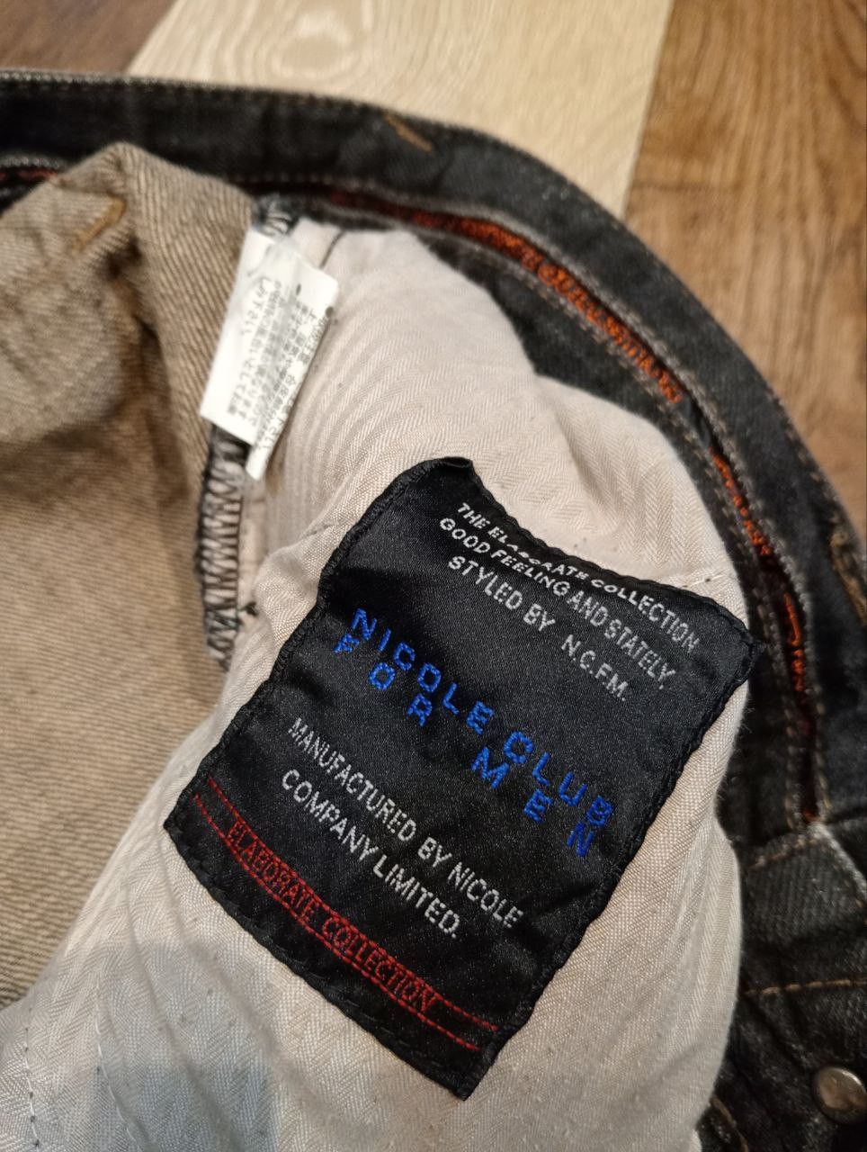 Nicole Club NICOLE CLUB JAPAN DISTRESSED FLARED DENIM PANTS Size US 34 / EU 50 - 6 Thumbnail