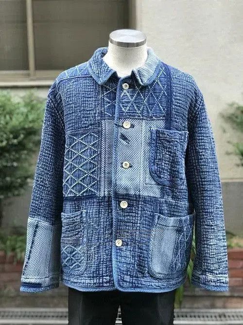 Porter Classic Kendo Sashiko French Jacket by Porter Classic. Size US L / EU 52-54 / 3 - 6 Thumbnail