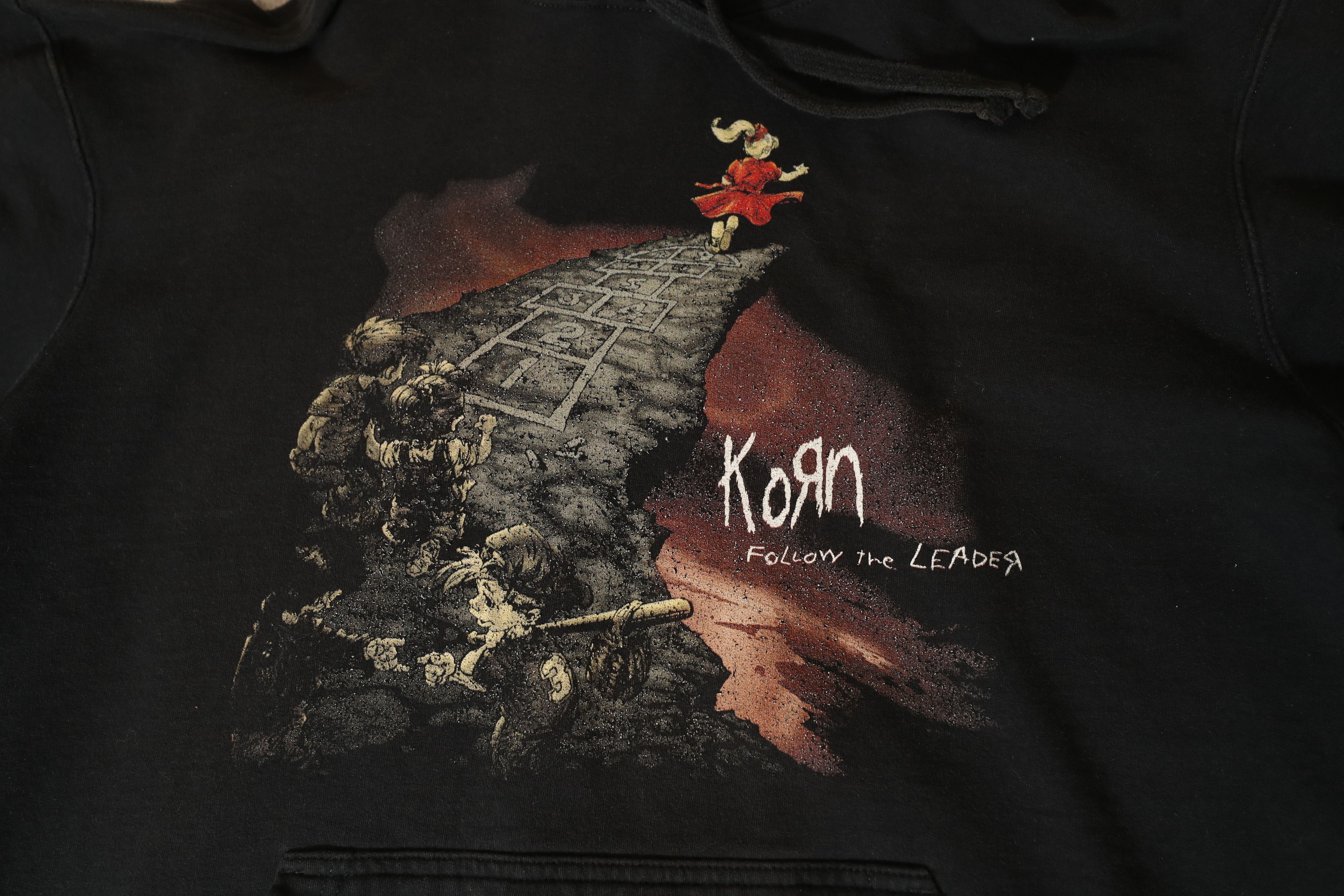 Band Tees × Vintage Korn Follow the Leader Hoodie (M) Size US M / EU 48-50 / 2 - 4 Thumbnail