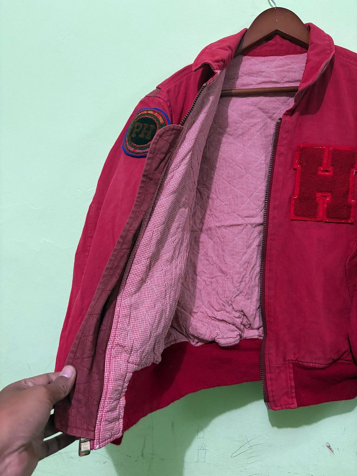 Pink House Vintage Pink House MA-1 Bomber Jacket Design Group Pinkhouse Size US M / EU 48-50 / 2 - 5 Thumbnail