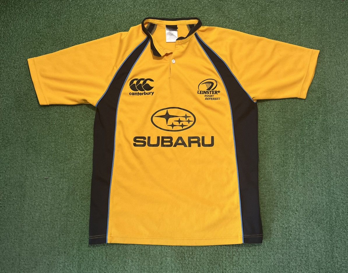 Canterbury of New Zealand Leinster Rugby Jersey Vintage Canterbury Rare Subaru Size US L / EU 52-54 / 3 - 1 Thumbnail