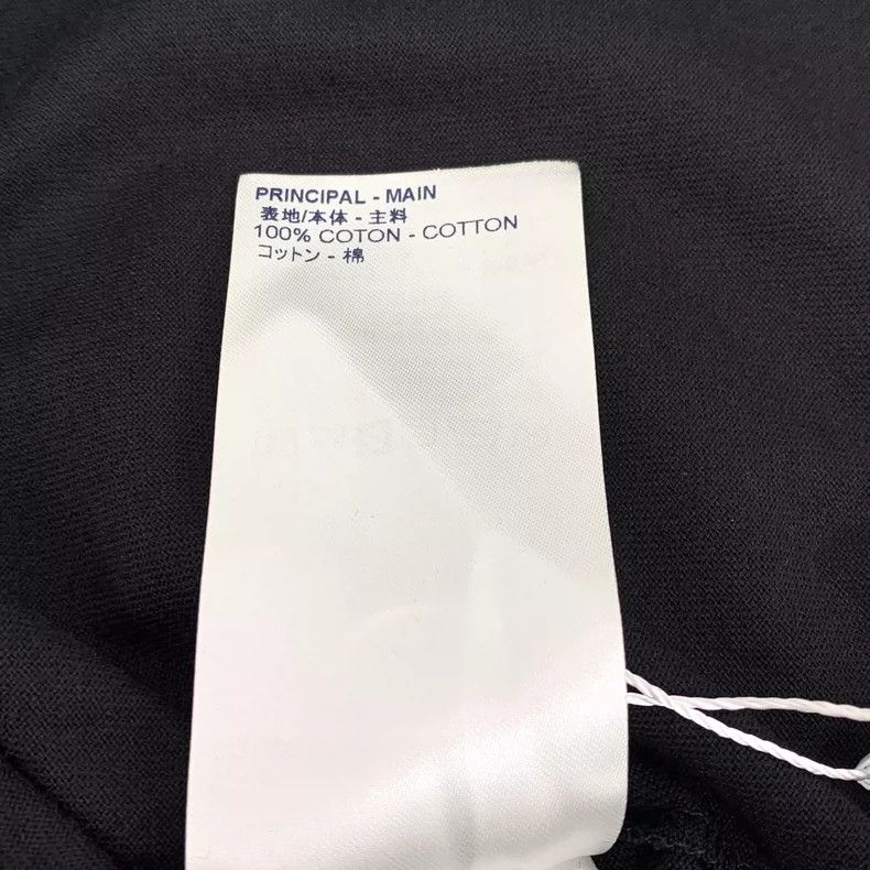 Louis Vuitton Louis Vuitton Black smoke logo printed cotton crew neck sh Size US XXL / EU 58 / 5 - 8 Thumbnail