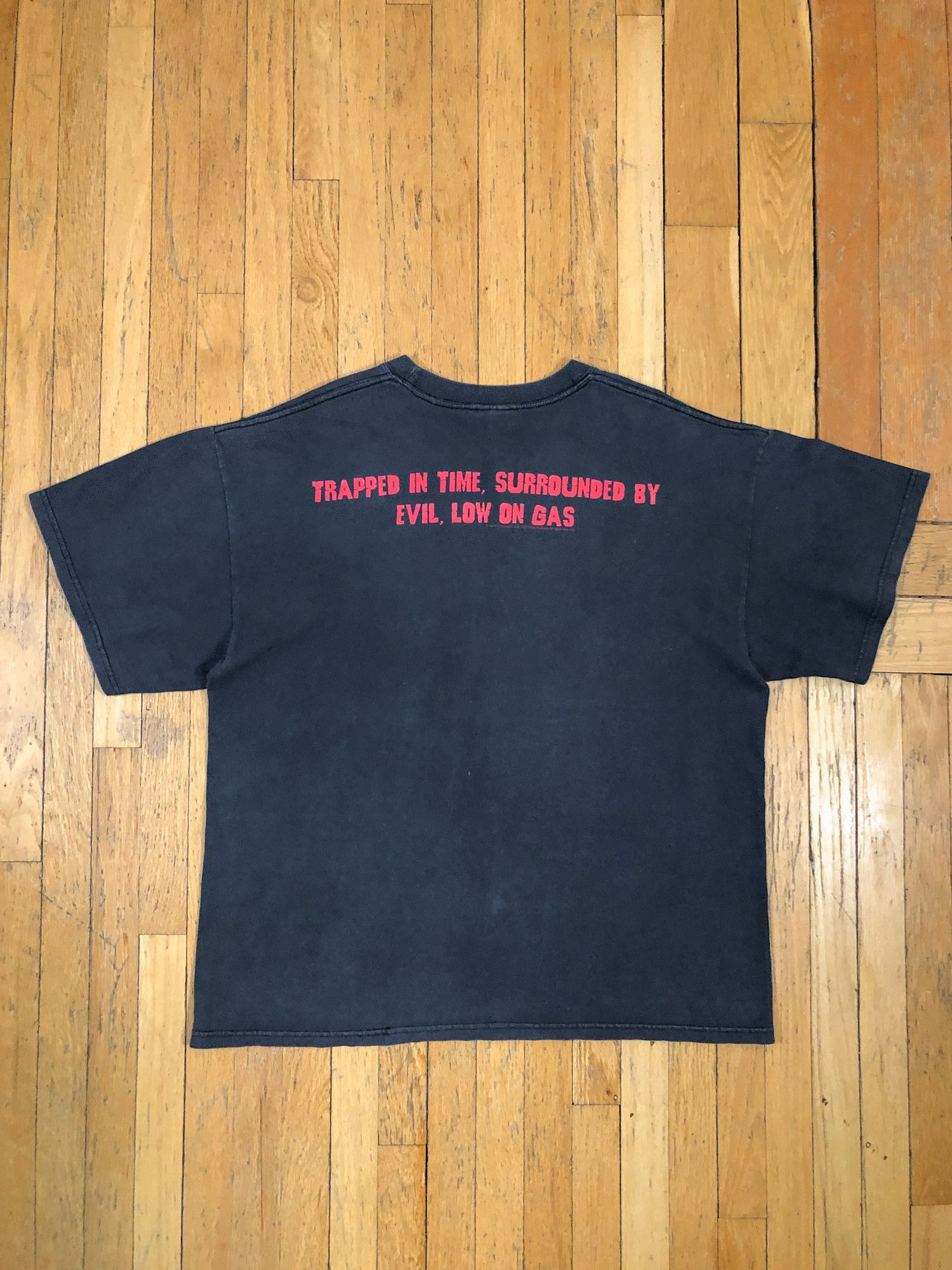Vintage 1993 Faded 'Army of Darkness' Horror T-Shirt Size US XL / EU 56 / 4 - 4 Thumbnail