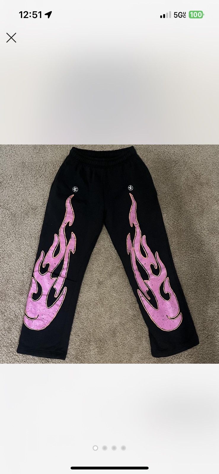 Other Black and pink Joggers (fit like a s/m) Size 26" / US 2 / IT 38 - 1 Thumbnail
