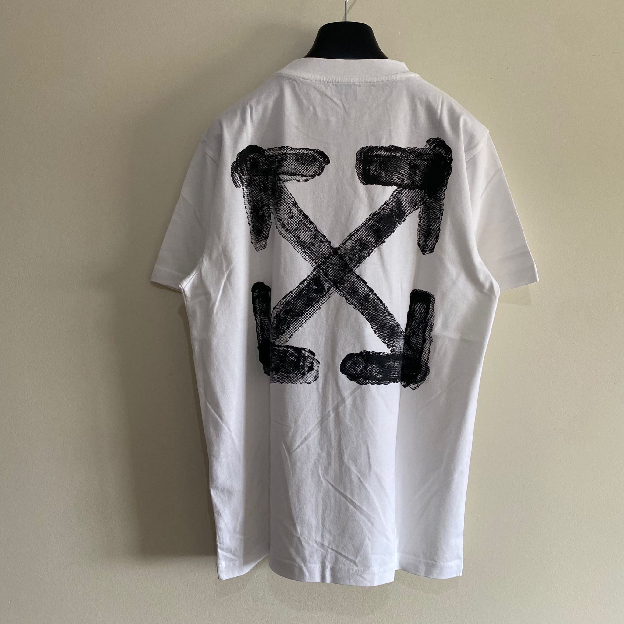 Off-White White Spray Arrows Logo T-Shirt Size US S / EU 44-46 / 1 - 8 Thumbnail