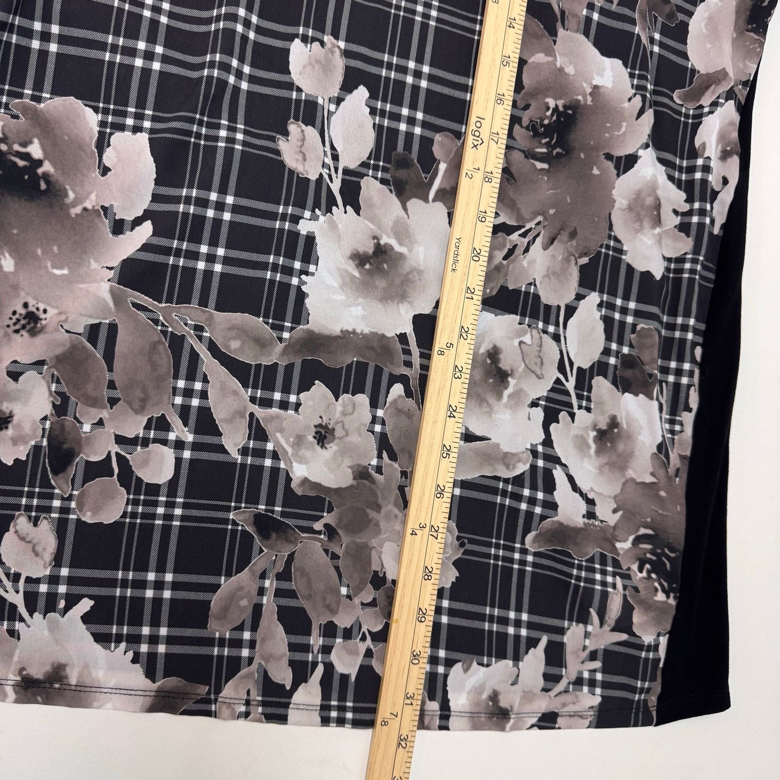 Marina Rinaldi NMarina Rinaldi Mixed Media Floral Blouse Plus Size 20-22 Size 3XL / US 20-22 - 6 Thumbnail