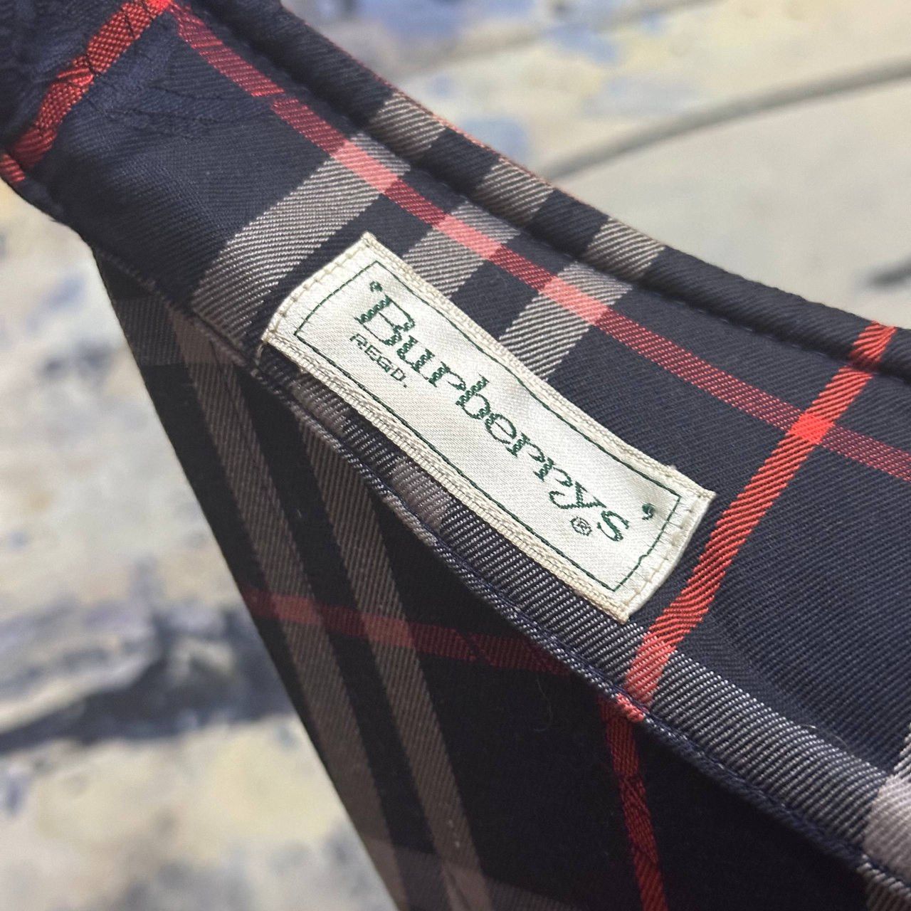 Burberry Vintage Burberry Nova Check Golf Visor Cap Size ONE SIZE - 2 Thumbnail