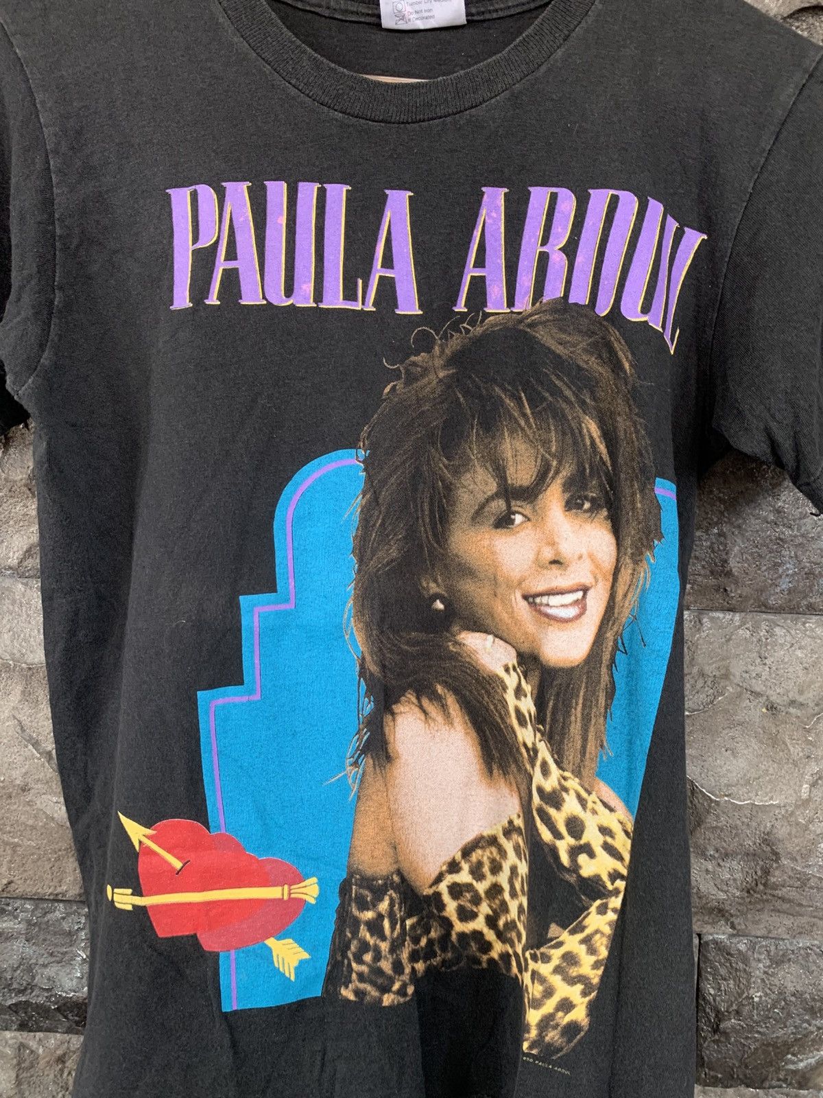 Vintage Vintage 90s Paula Abdul Singer T shirt Size US S / EU 44-46 / 1 - 2 Thumbnail