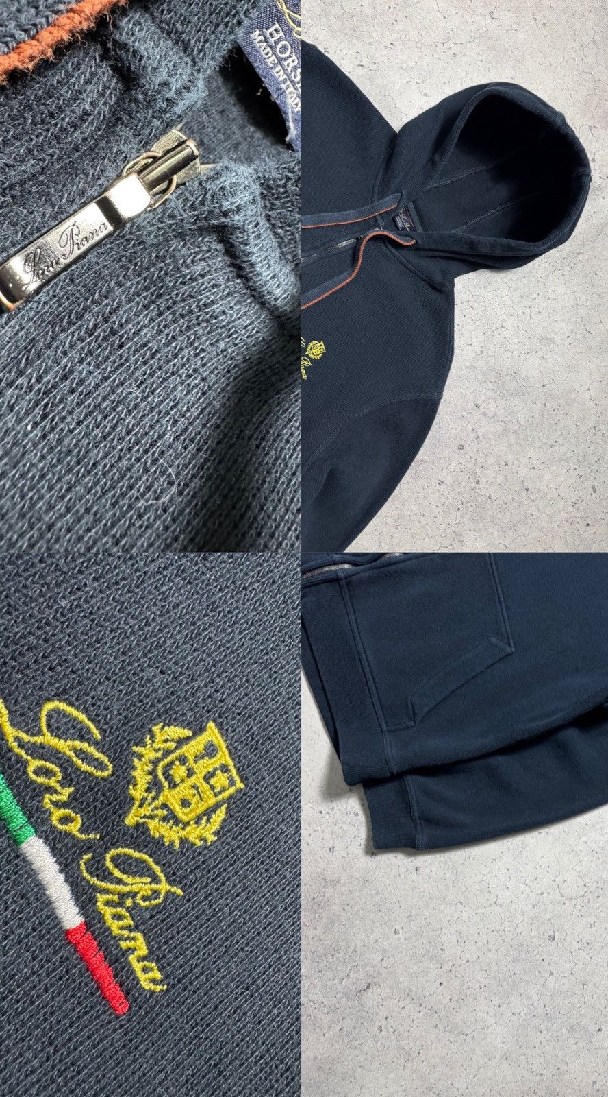 Loro Piana Loro Piana Track Suit Zip Hoodie & Pants Size M-L Size US M / EU 48-50 / 2 - 3 Thumbnail