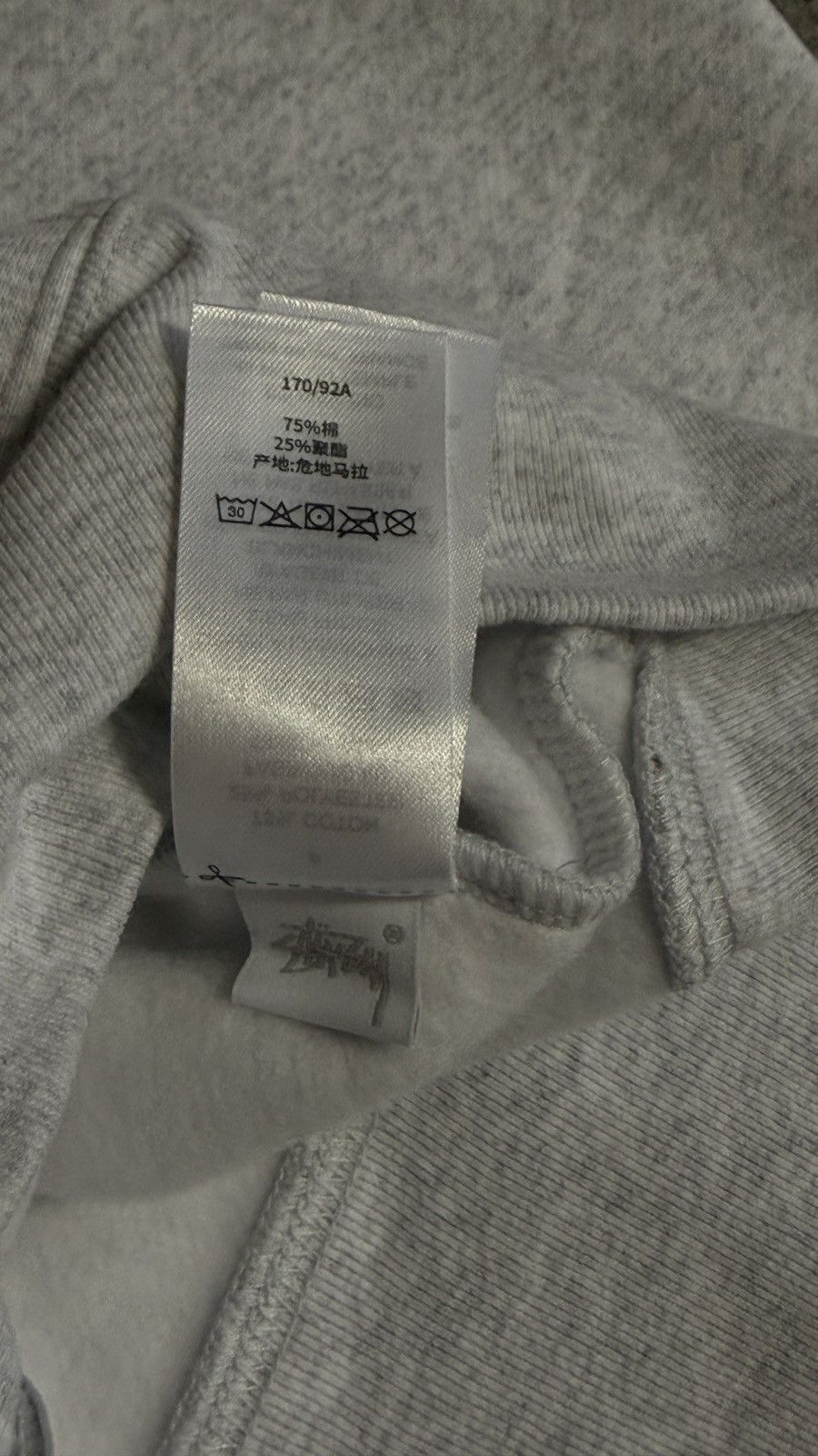 Stussy Stussy World Tour Hoodie Ash Heather Size US S / EU 44-46 / 1 - 8 Thumbnail