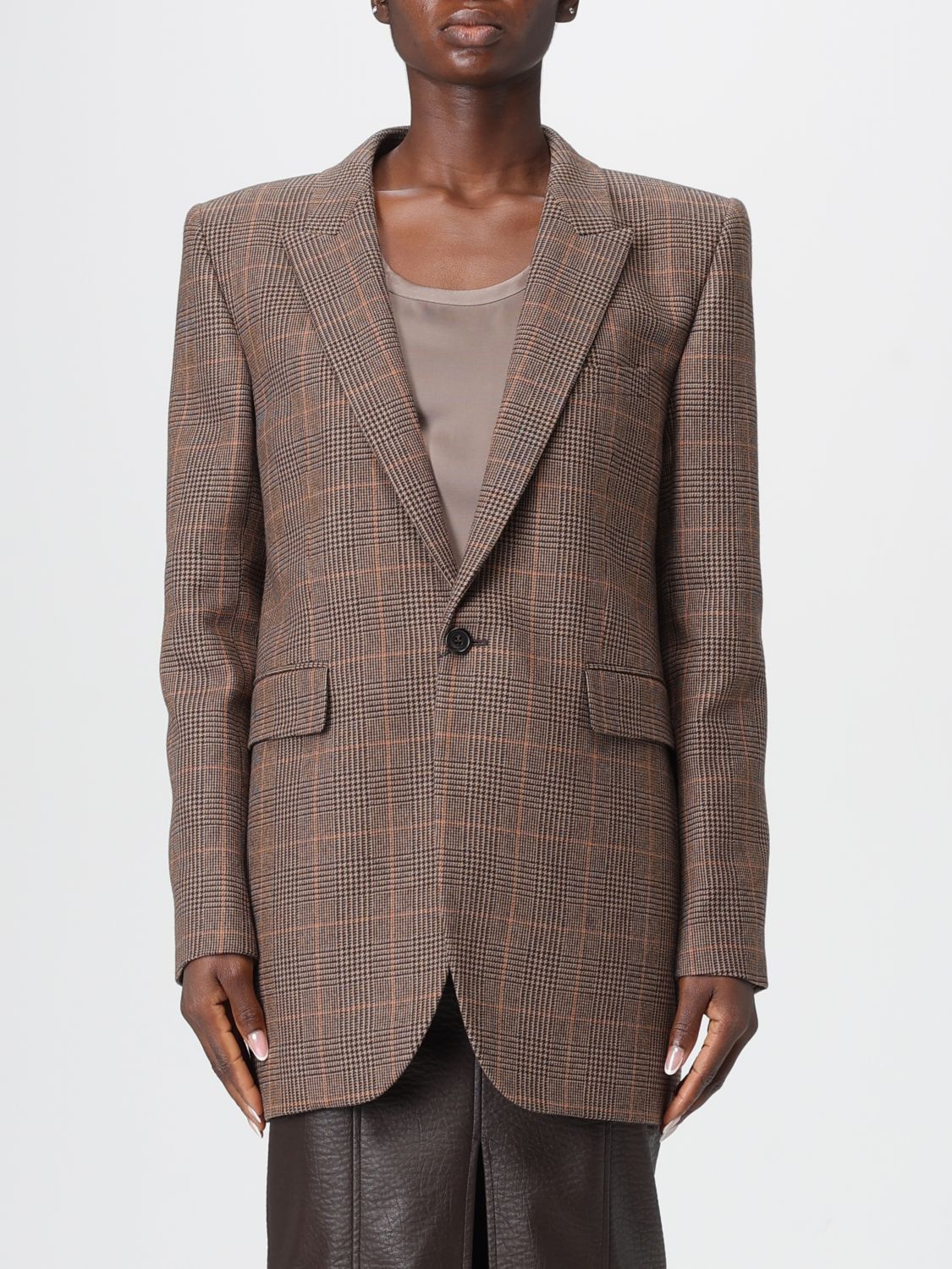 Saint Laurent Paris Saint Laurent Jacket Woman Multicolor Size M / US 6-8 / IT 42-44 - 1 Thumbnail