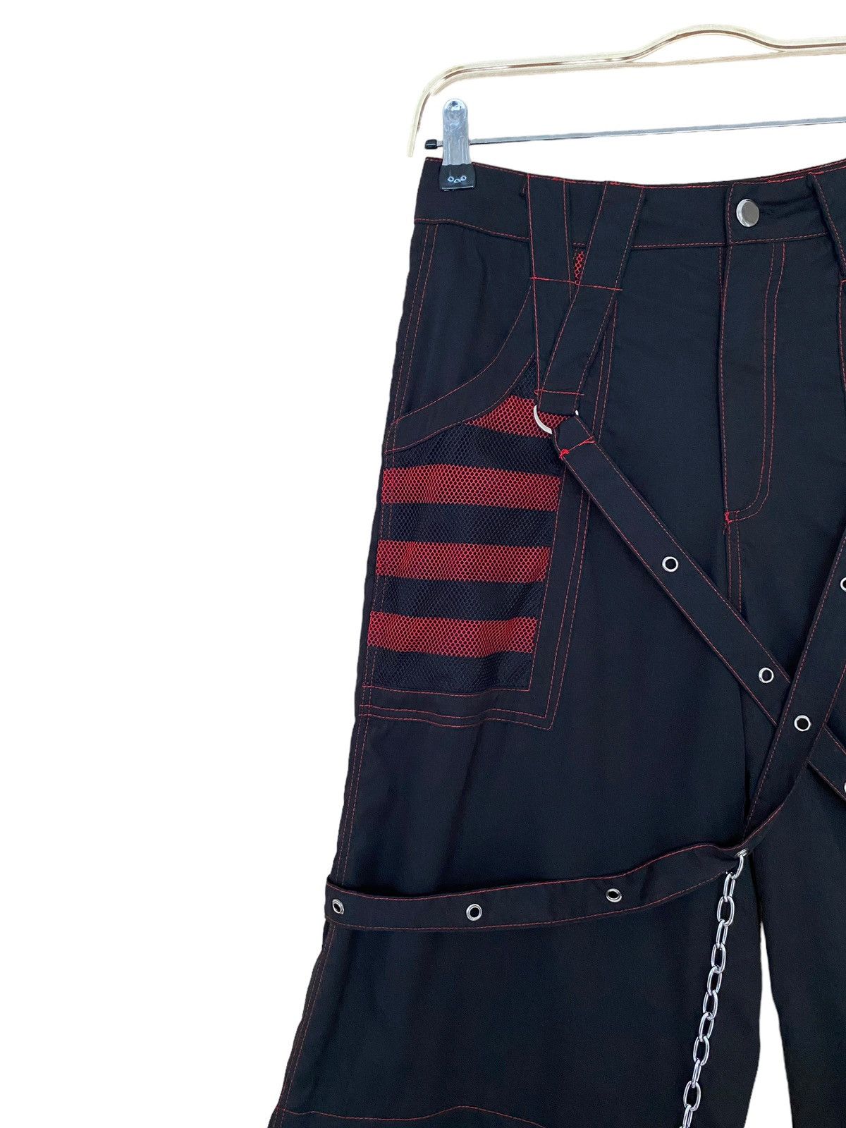 Japanese Brand Vintage Japanese Brand Bondage Baggy Pants 2000s Size US 26 / EU 42 - 3 Thumbnail