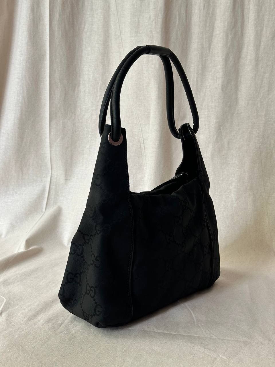 Gucci Gucci Nylon Black GG Bag Size ONE SIZE - 4 Thumbnail