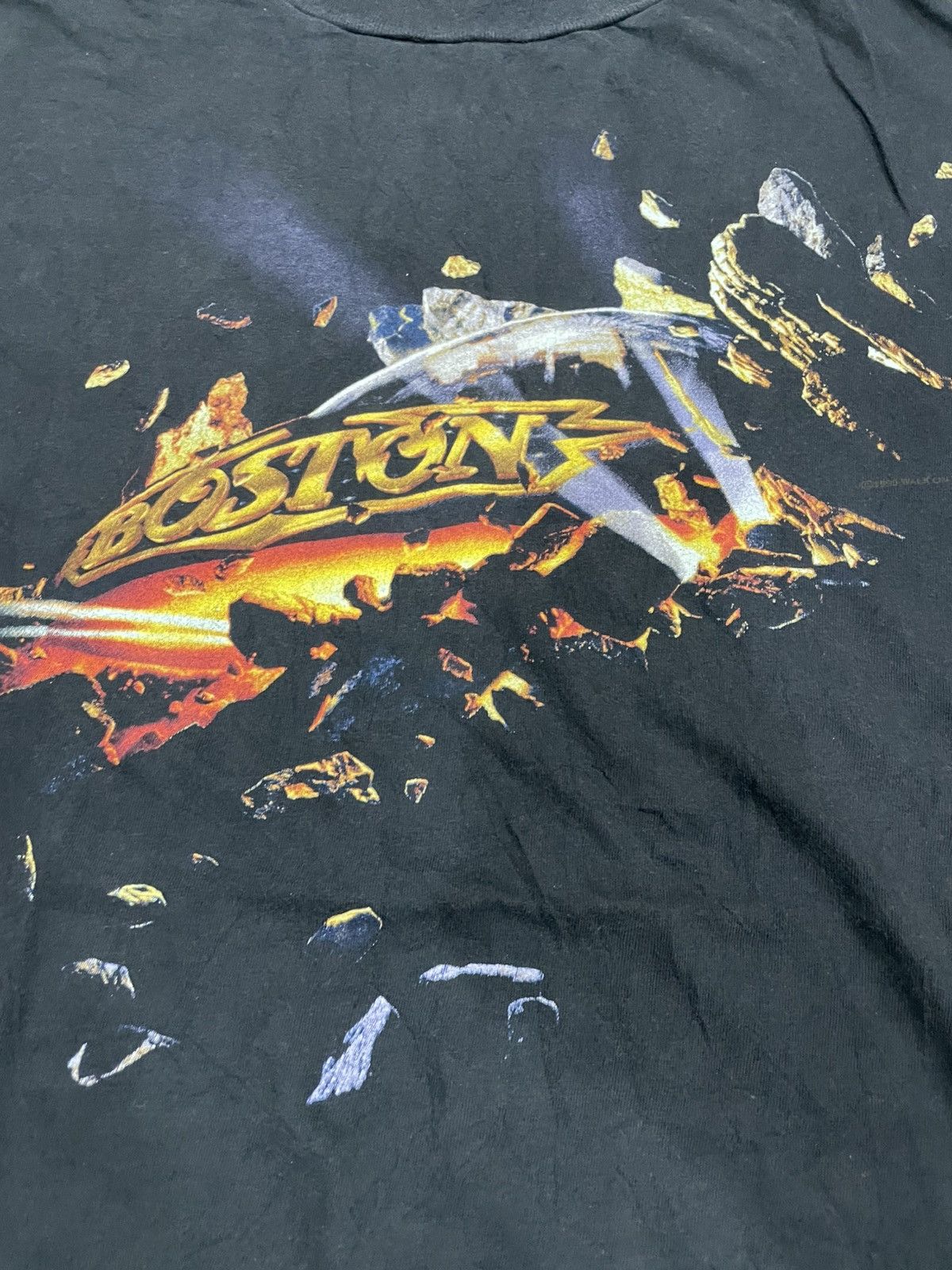 Band Tees Vintage Boston Band 1995 Livin for you promo Tour Epic label Size US XL / EU 56 / 4 - 1 Thumbnail