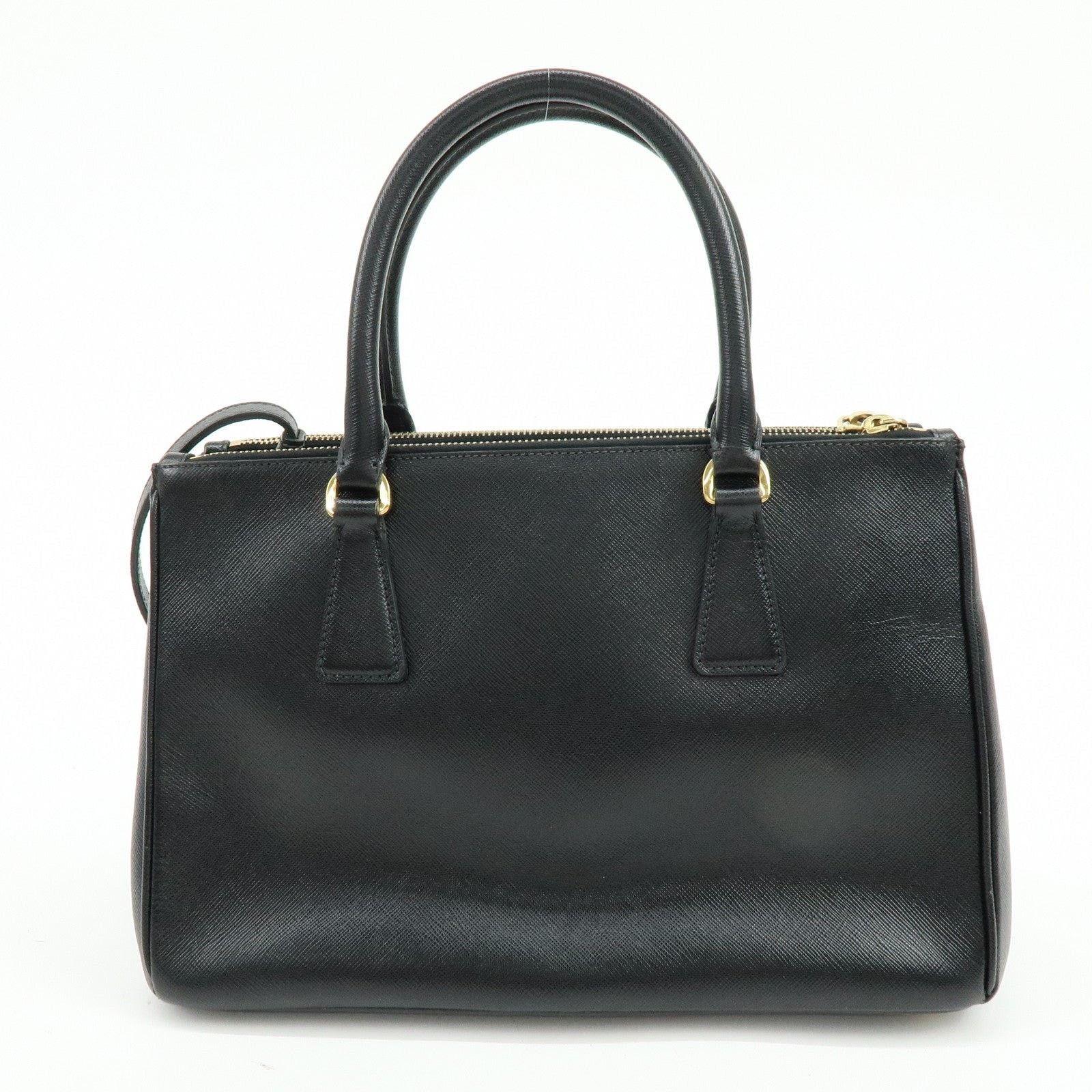 Prada Prada Galleria Saffiano Tote Black Size ONE SIZE - 2 Thumbnail