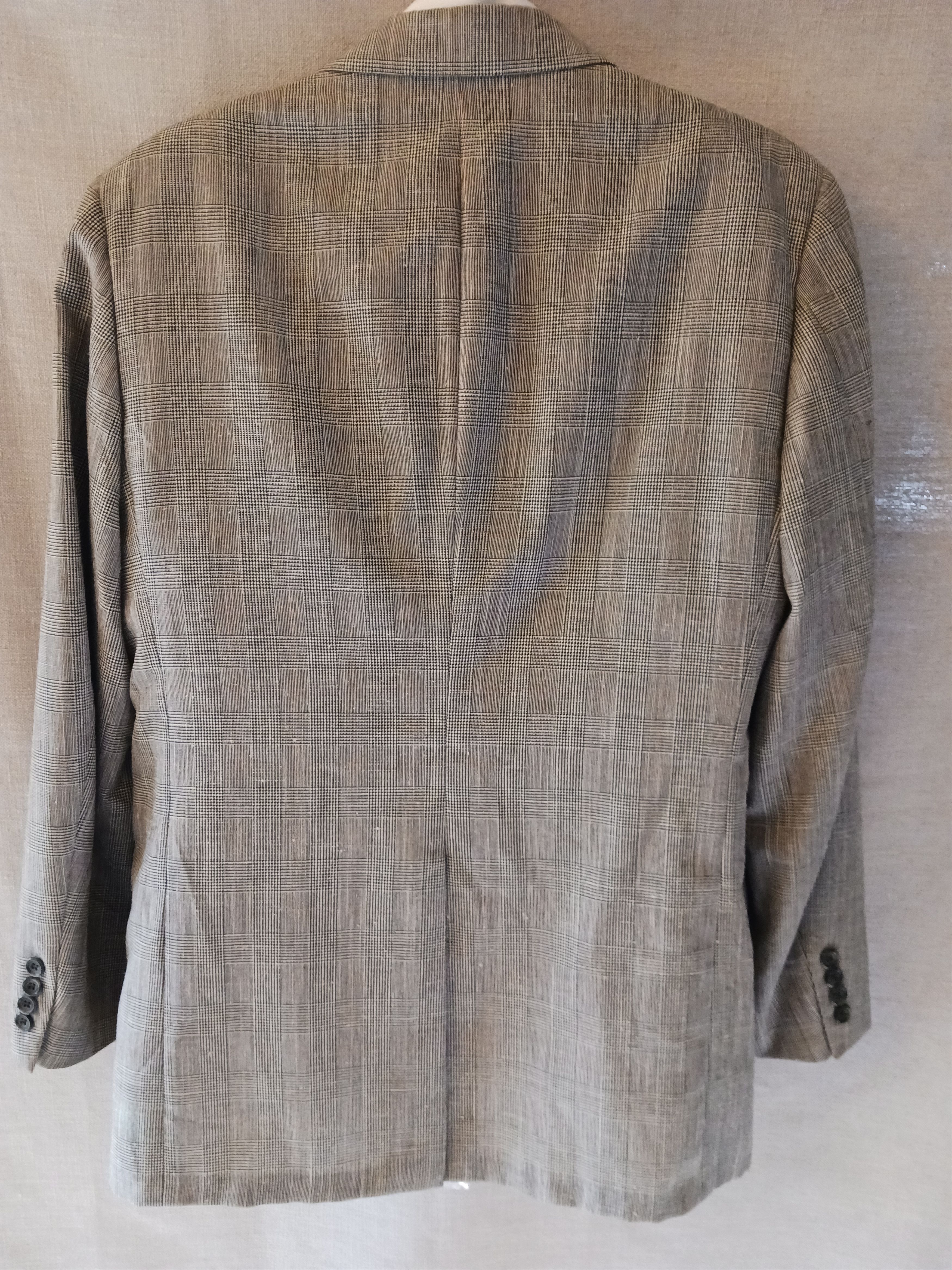Vintage Vintage 70's Kuppenheimer Glen Plaid Wool Blazer Size 40R - 2 Thumbnail