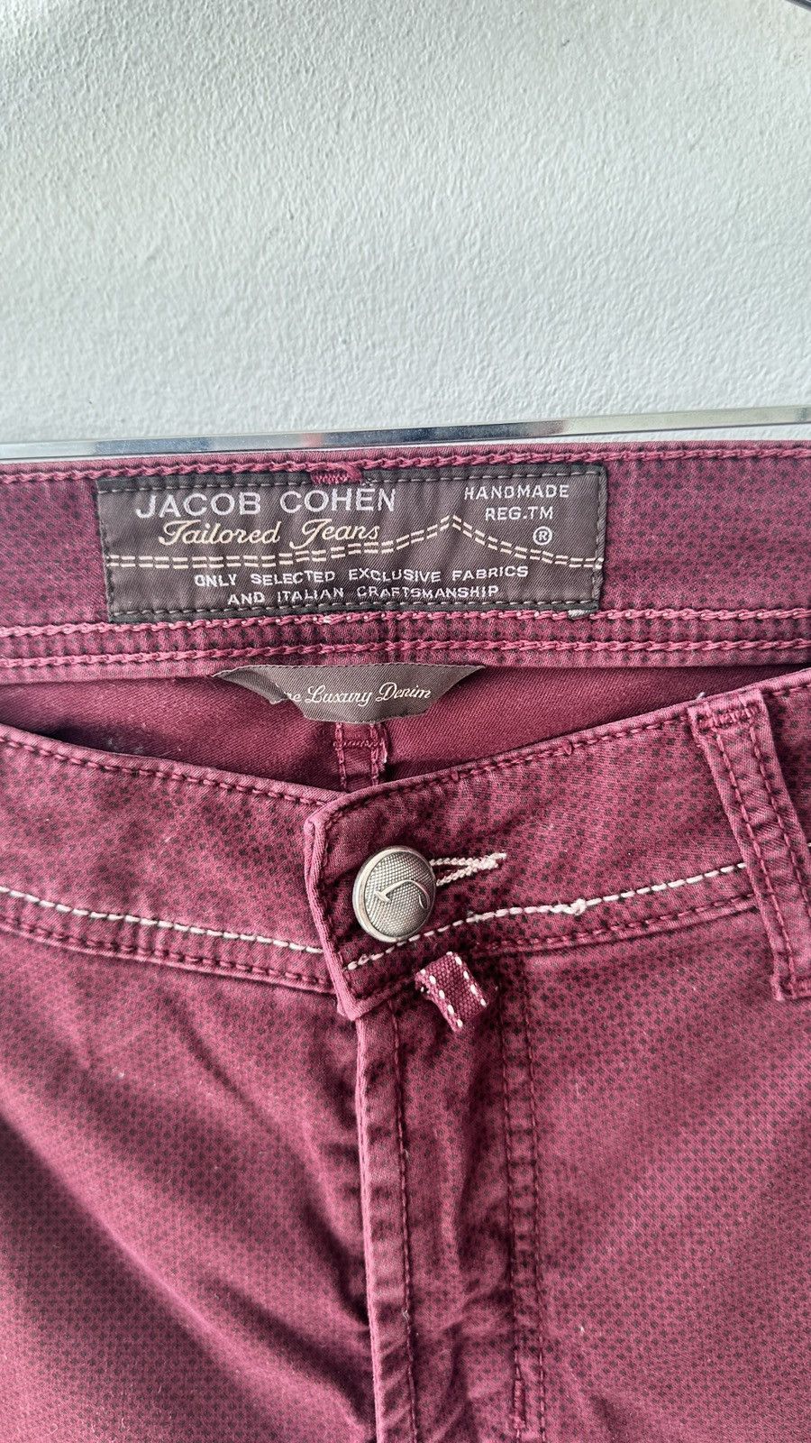 Jacob Cohen Jacob Cohen 613 Comfort Trousers Chinos Micro Pattern Sz 32 Size US 32 / EU 48 - 7 Thumbnail
