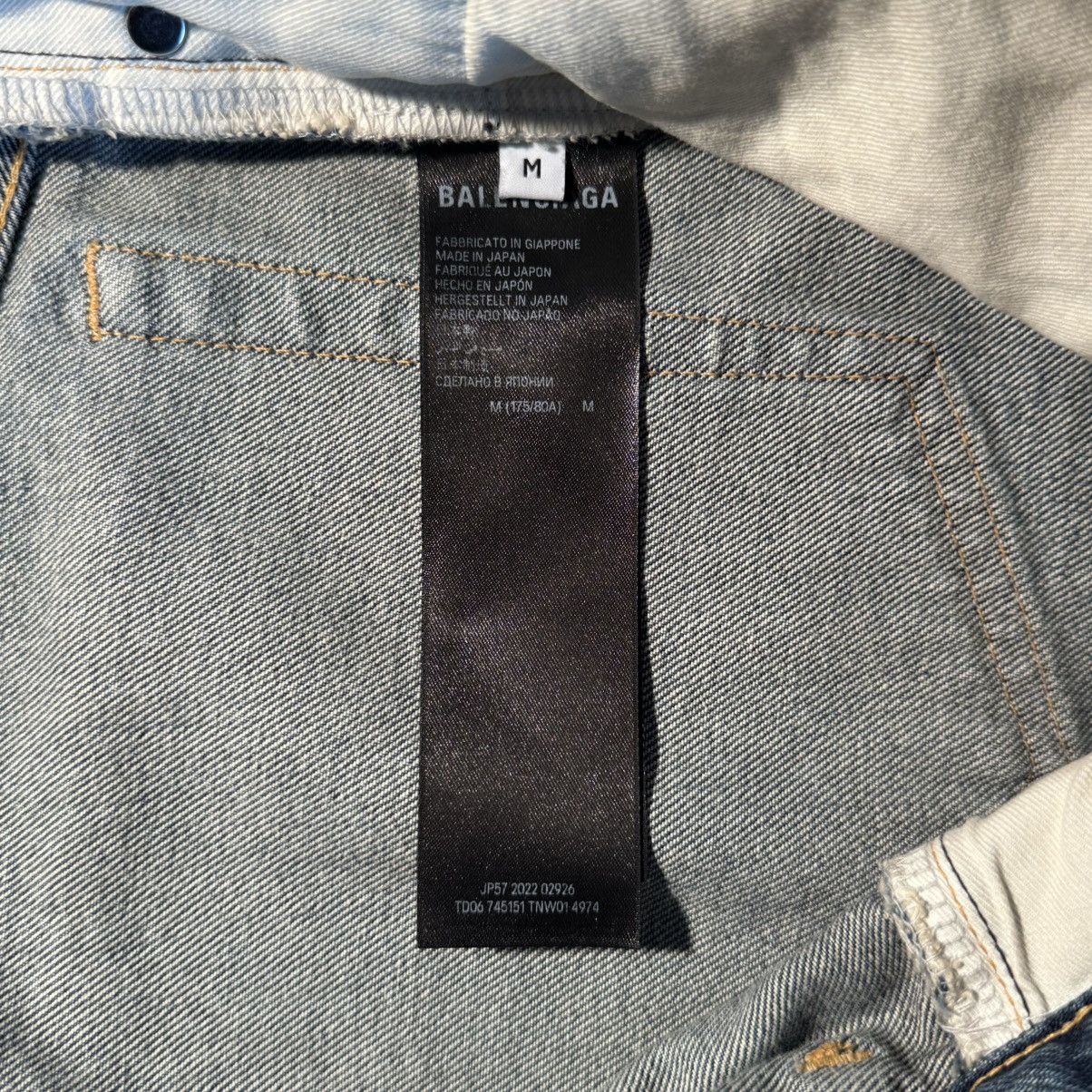 Balenciaga SS23 Balenciaga Oil Spill Jeans by Demna Gvasalia. Size US 32 / EU 48 - 7 Thumbnail