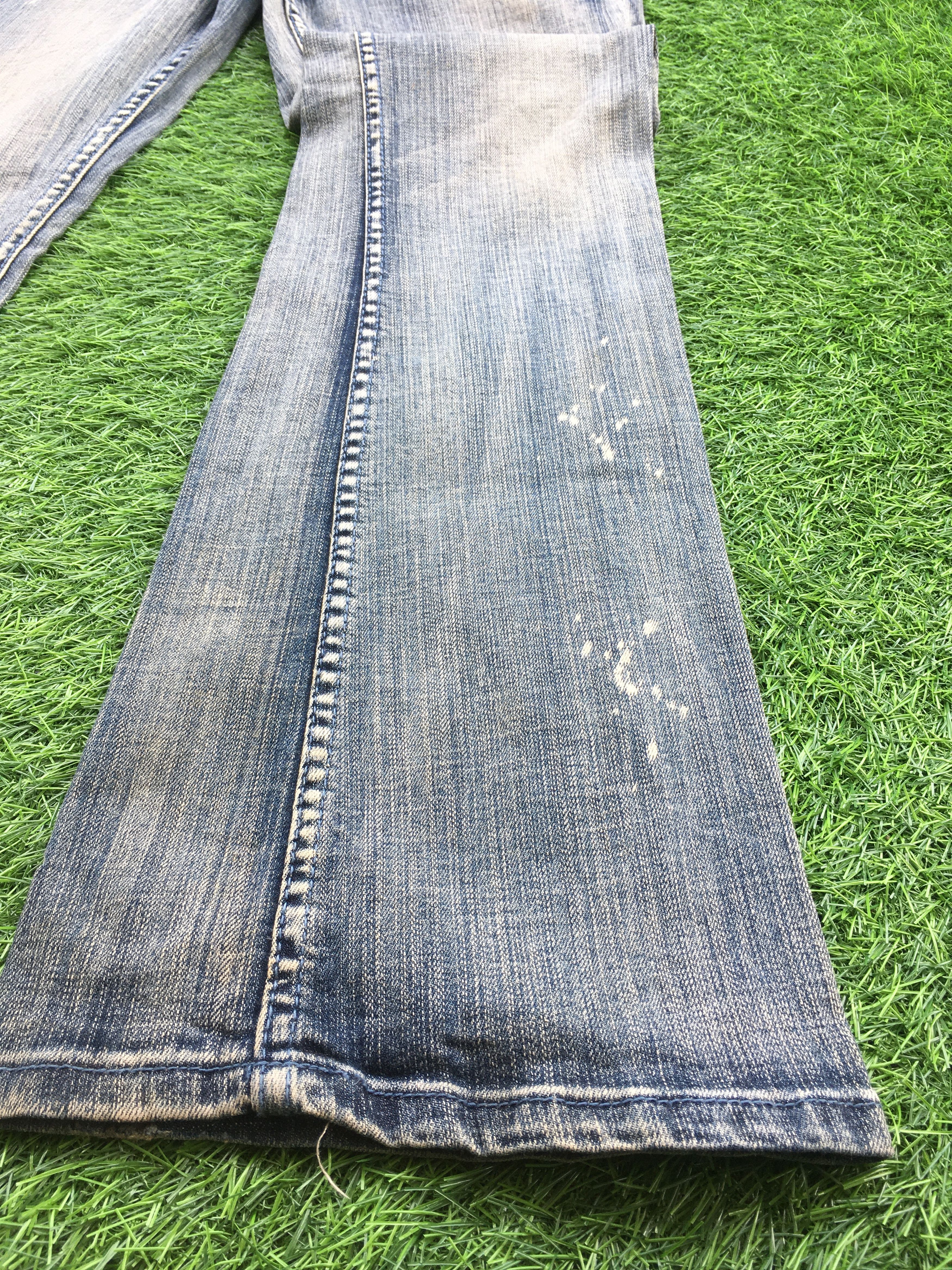 Japanese Brand Japanese Low Waist Flared Jeans #D-987 Size 29" - 8 Thumbnail