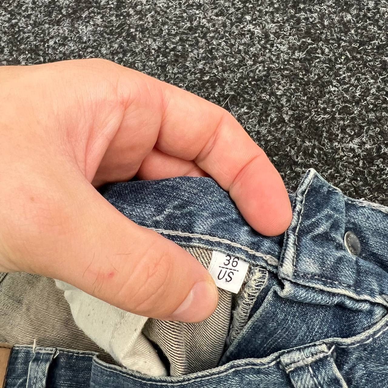 Kenzo Kenzo Rare Archive 90s Denim Pants Japanese Jeans Designer Size US 36 / EU 52 - 9 Thumbnail