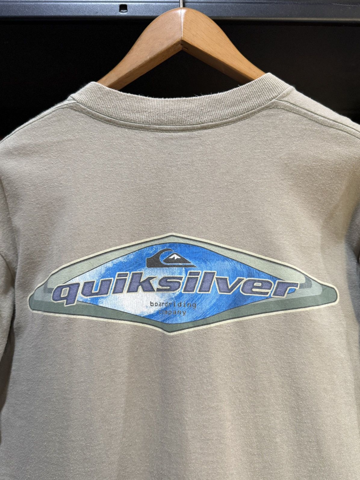 Quiksilver Vintage 90s Quiksilver Boardriding Company Surf Faded Tee Size US L / EU 52-54 / 3 - 2 Thumbnail