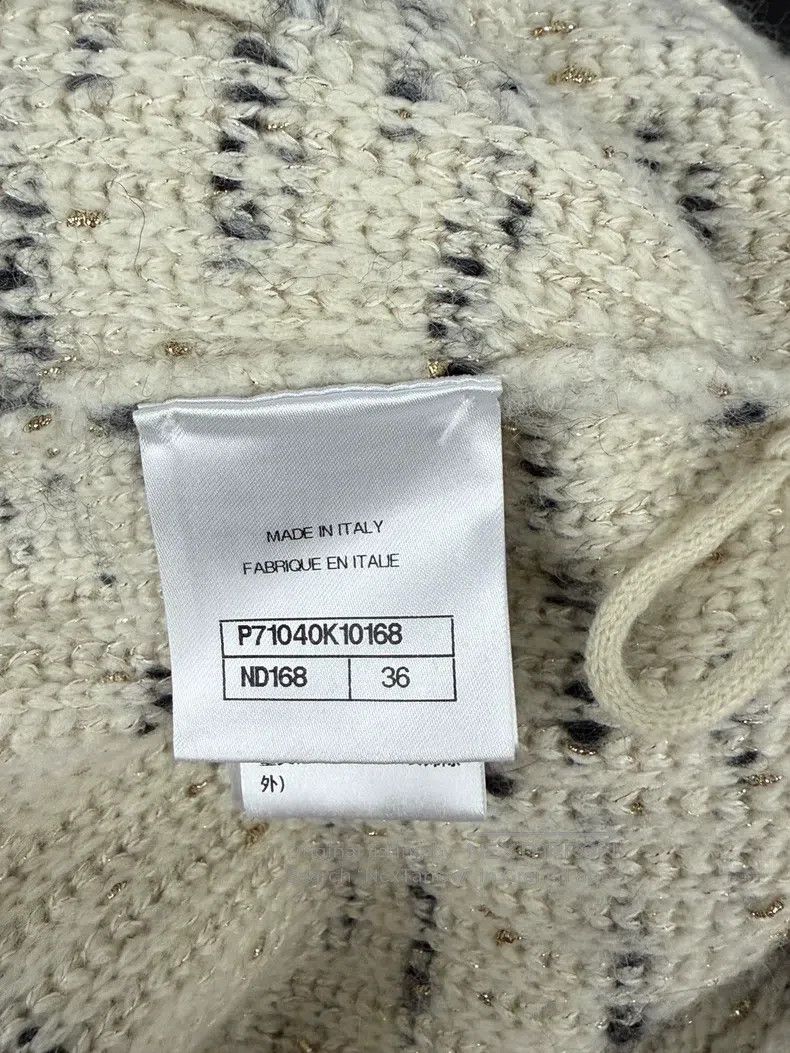 Chanel Chanel Castle Series Cashmere Knitted Skirt Size 24" / US 00 / IT 34 - 5 Thumbnail