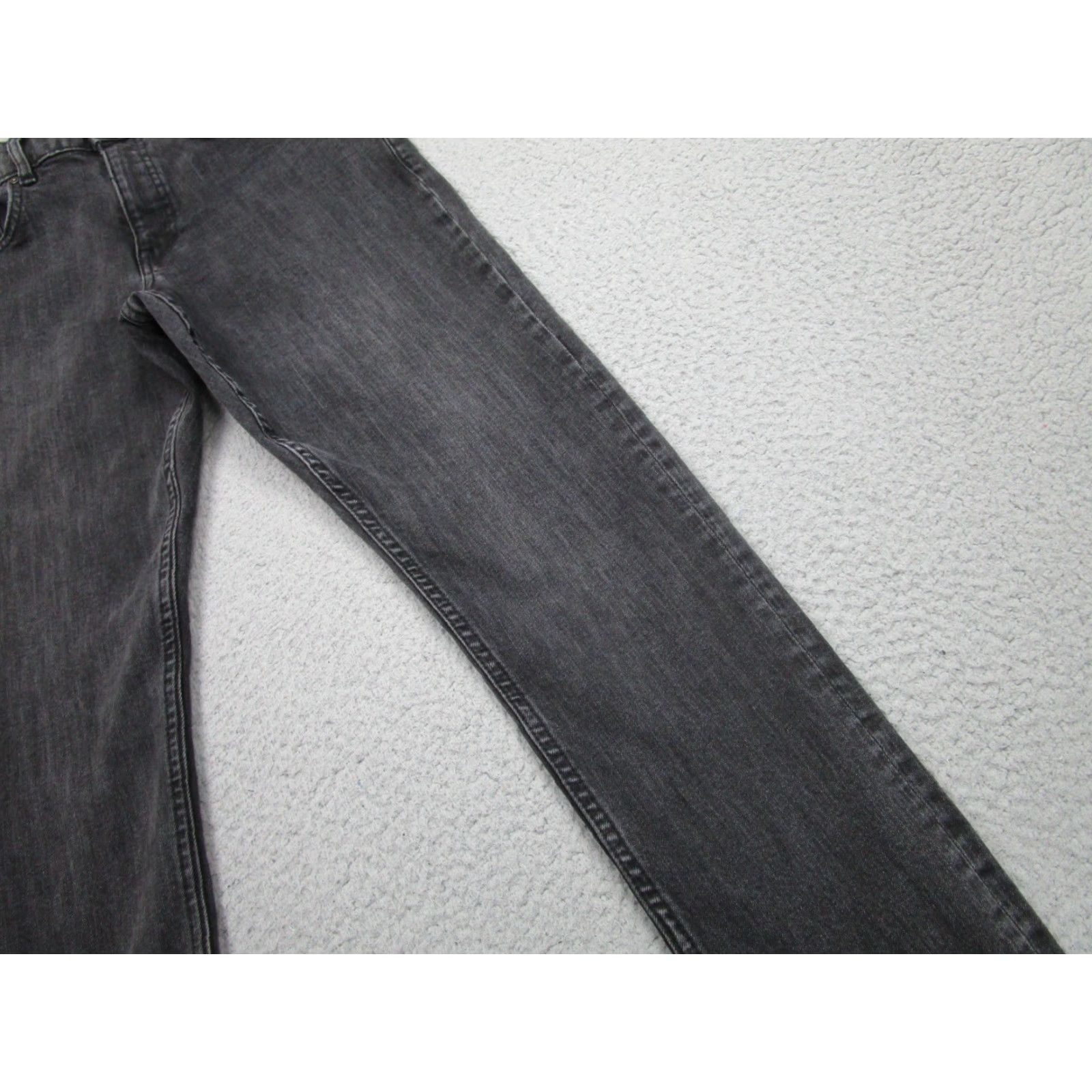 H&M H&M Jeans Mens 30x31 Charcoal Gray Skinny Fit Stretch Denim Casual Pants Size US 30 / EU 46 - 3 Thumbnail