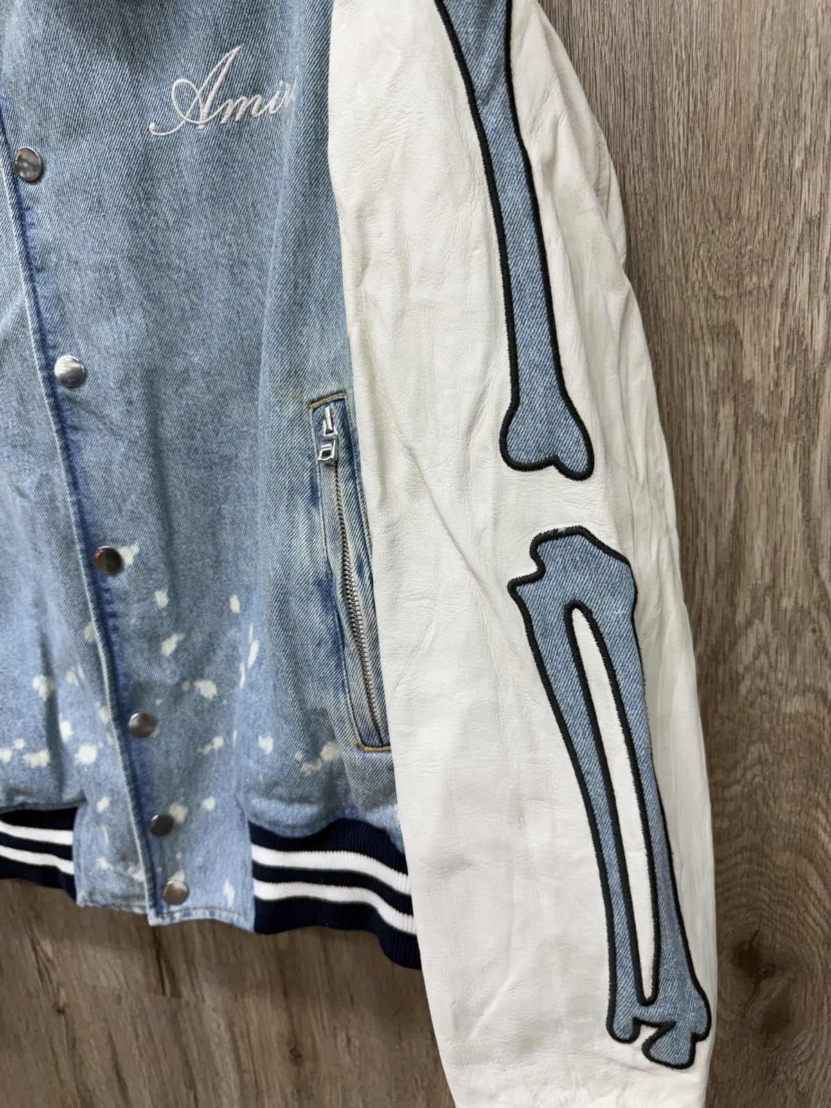 Amiri Mike Amiri Stripes Varsity Jacket Size US M / EU 48-50 / 2 - 6 Thumbnail
