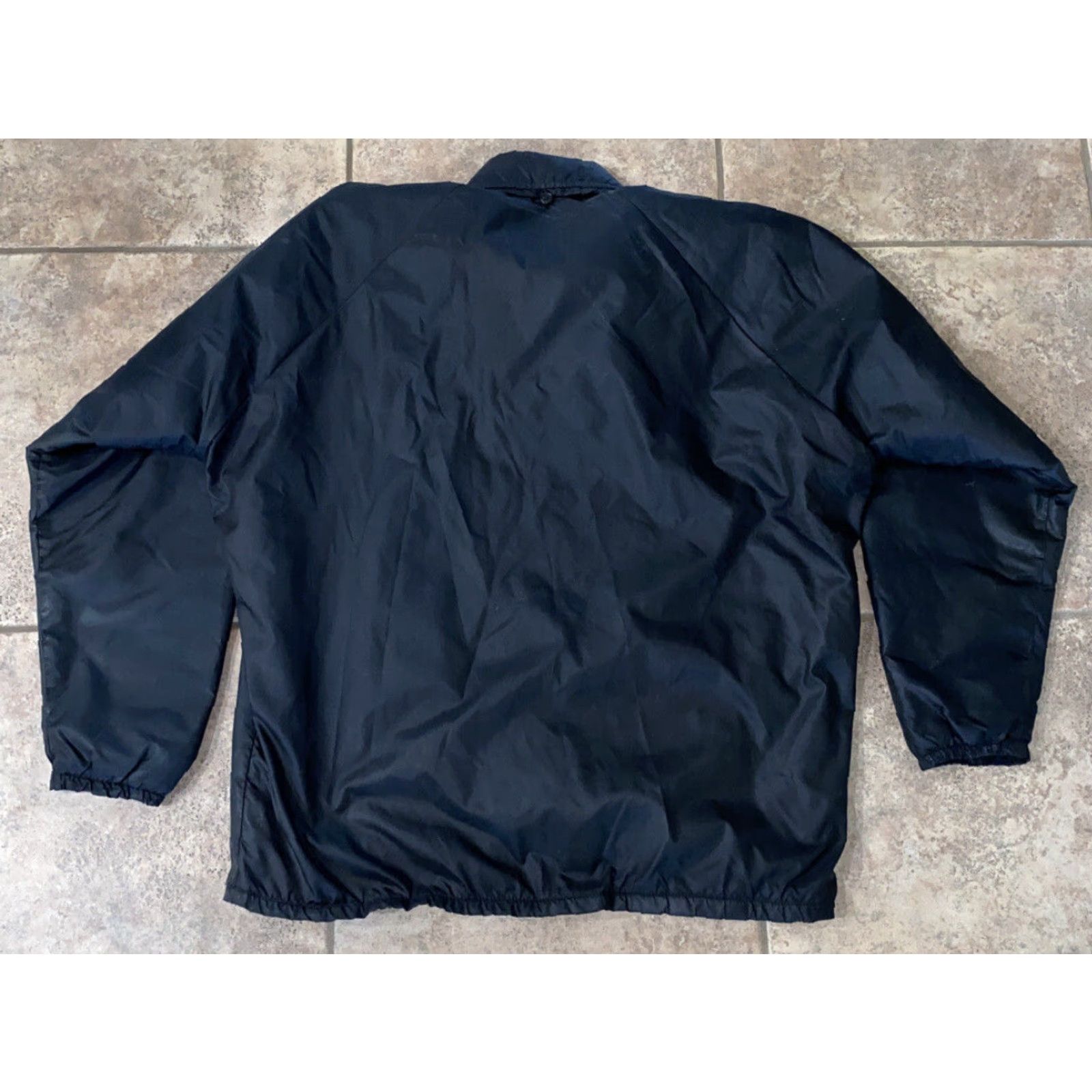 Champion Champion Jacket Men XL Black Fleece Lined Full Zip Football Whitehall Mens Size US XL / EU 56 / 4 - 6 Thumbnail
