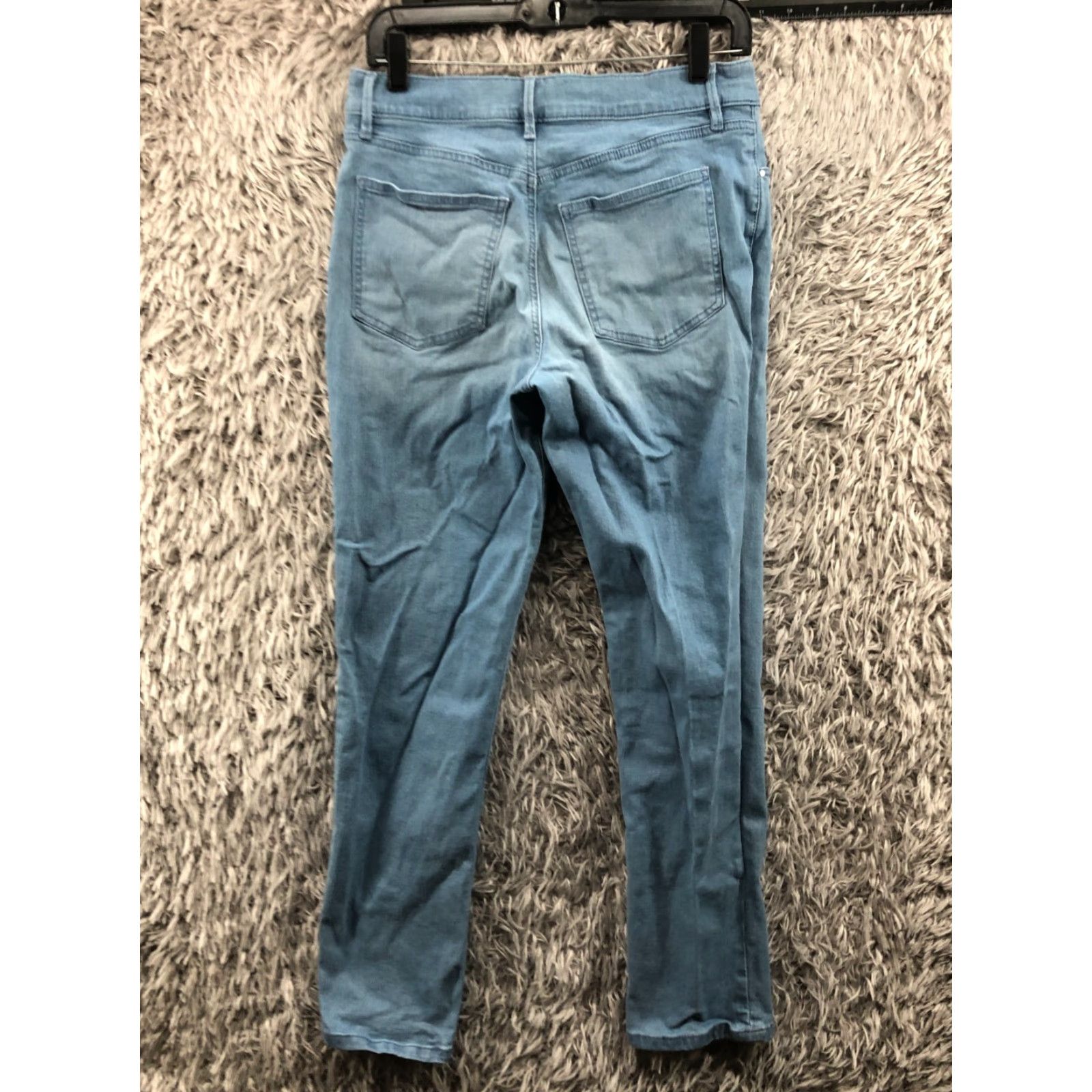 Ann Taylor Ann Taylor Factory Skinny Jeans Womens Size 6 Medium Wash Blue Size 28" / US 6 / IT 42 - 5 Thumbnail