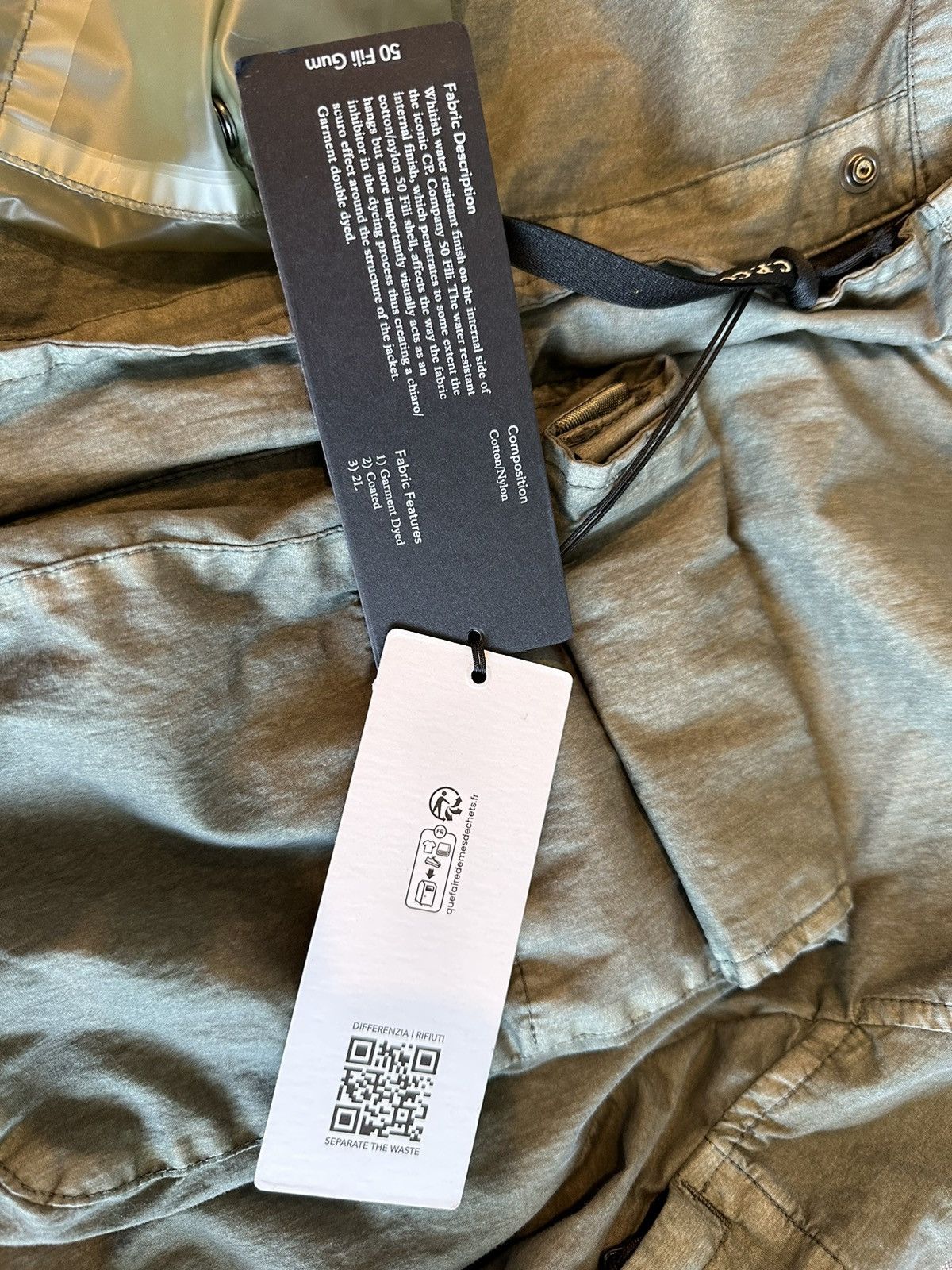 C.P. Company CP Company Fili Gum Mixed Jacket Size US M / EU 48-50 / 2 - 17 Thumbnail