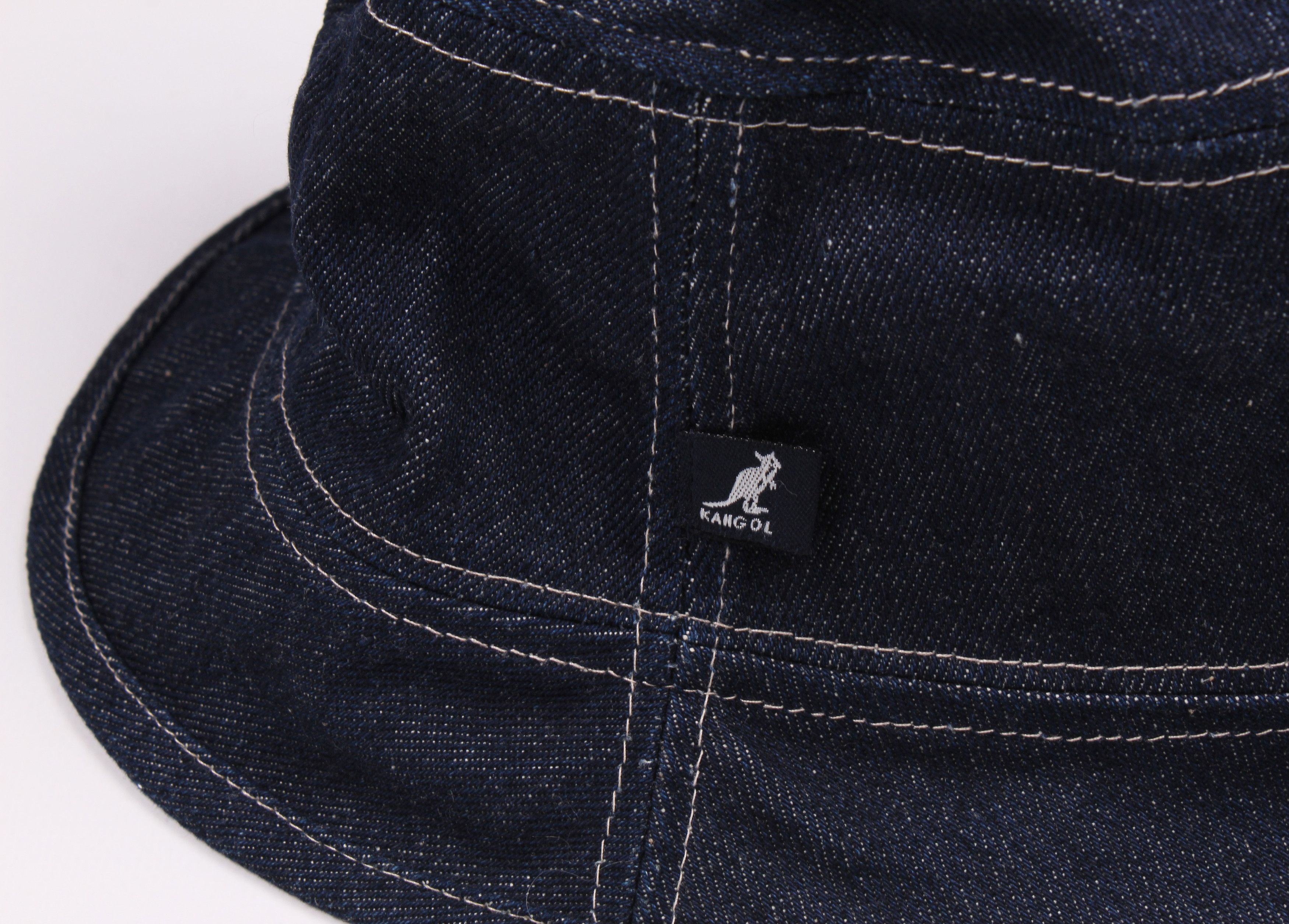 Kangol × Vintage Kangol Vintage Y2K Denim Double Side Bucket Hat Size ONE SIZE - 4 Thumbnail