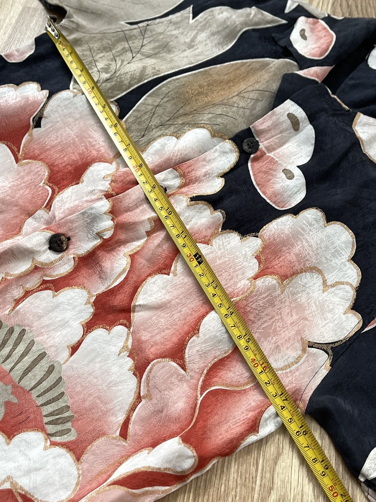 Other Pagong Aloha Shirt Women’s Japanese Floral Print 100% silk Size S / US 4 / IT 40 - 10 Thumbnail