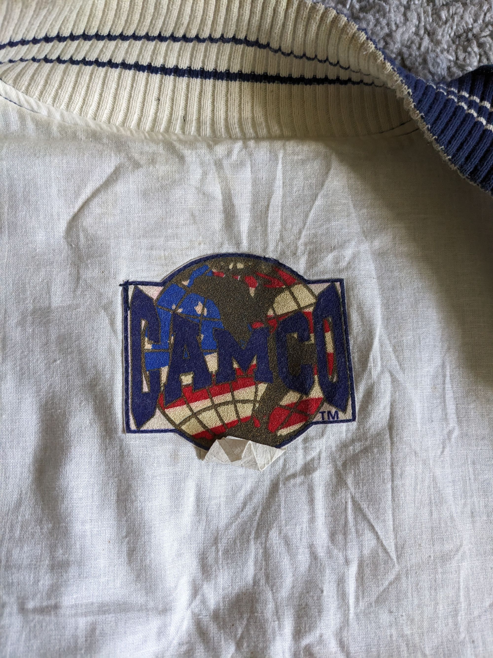 Vintage Camco Las Vegas Hotel Casino Club 1995 Denim Bomber Jacket Size US L / EU 52-54 / 3 - 5 Thumbnail