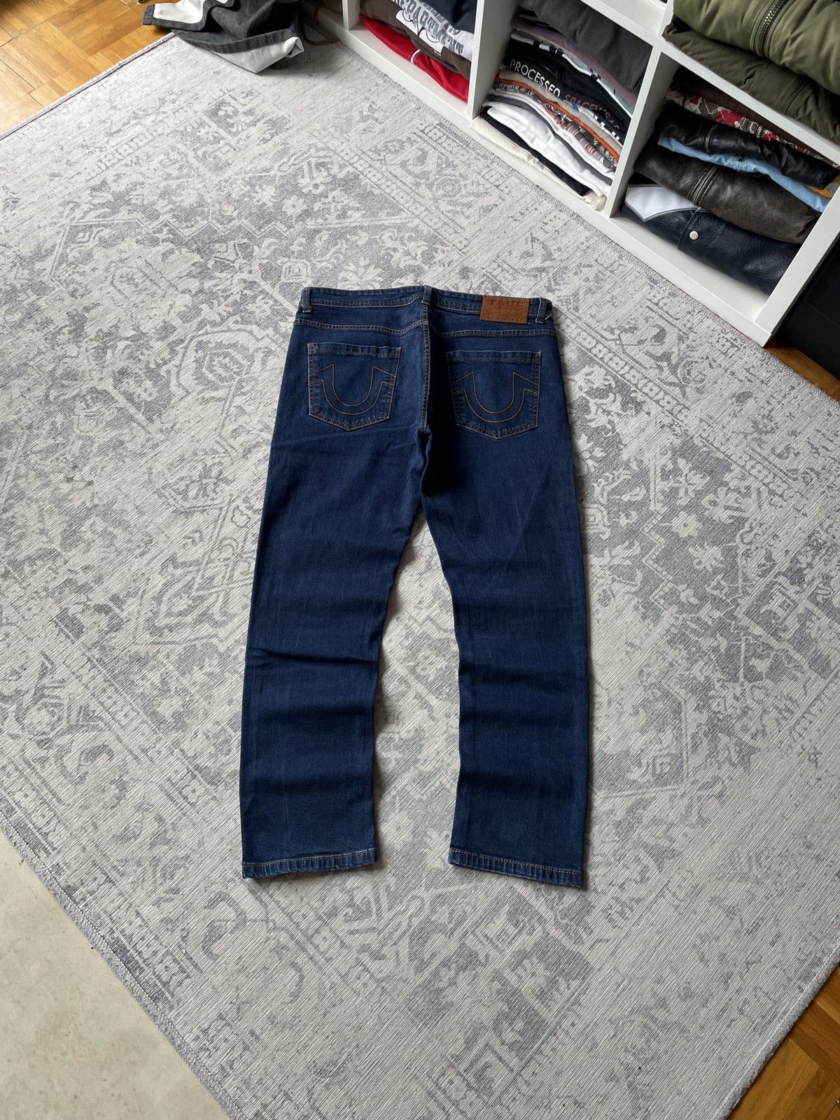 True Religion Vintage True Religion Jeans Slim Big Logo Skinny Japanese Size US 34 / EU 50 - 1 Thumbnail