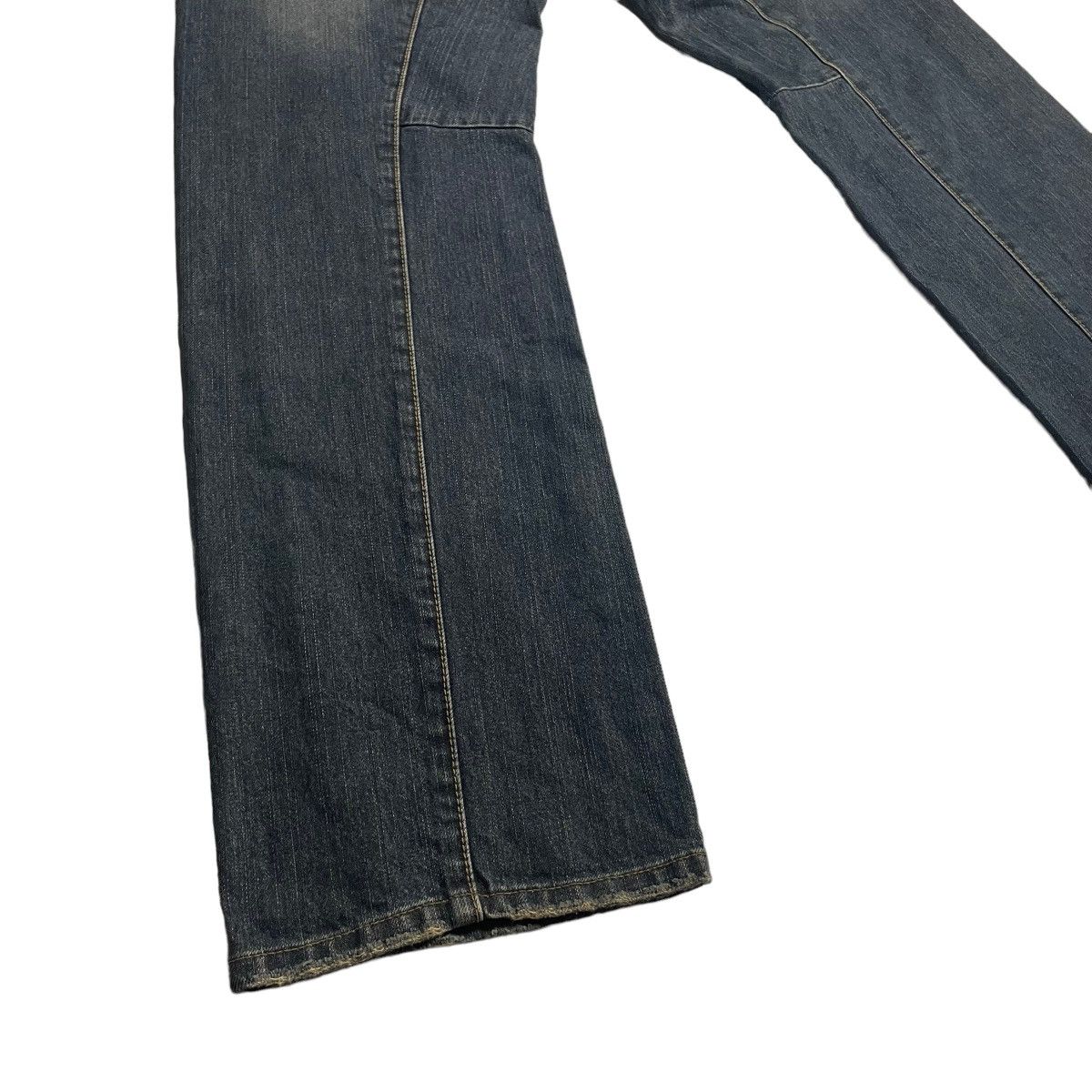 Blue Blue Japan 🇯🇵 VINTAGE BLUE WAY WASHED DENIM PANTS Size US 33 - 11 Thumbnail