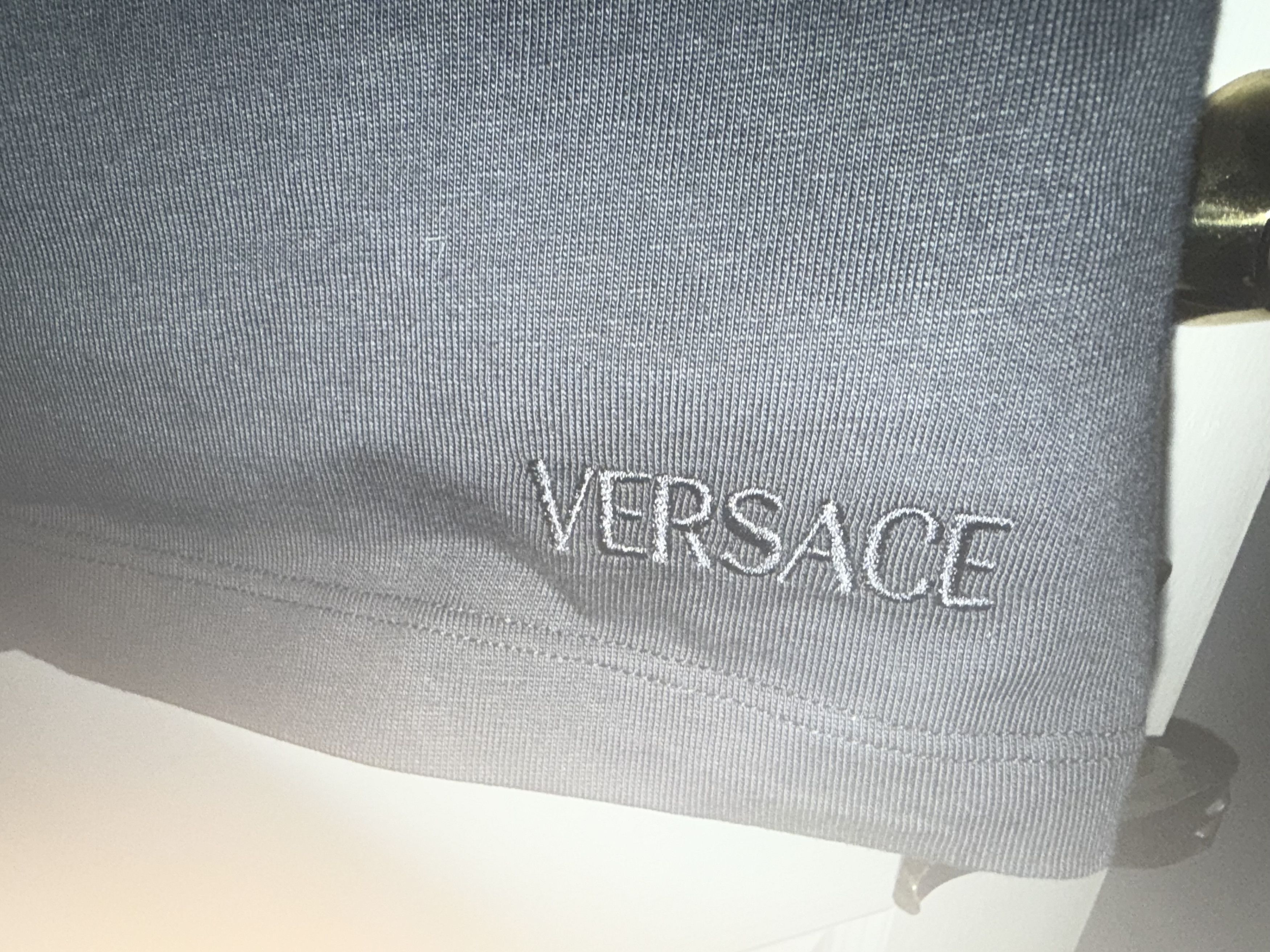 Versace AUTHENTIC MENS VERSACE BAROQUE T-SHIRT LARGE SLIM FIT Size US L / EU 52-54 / 3 - 7 Thumbnail