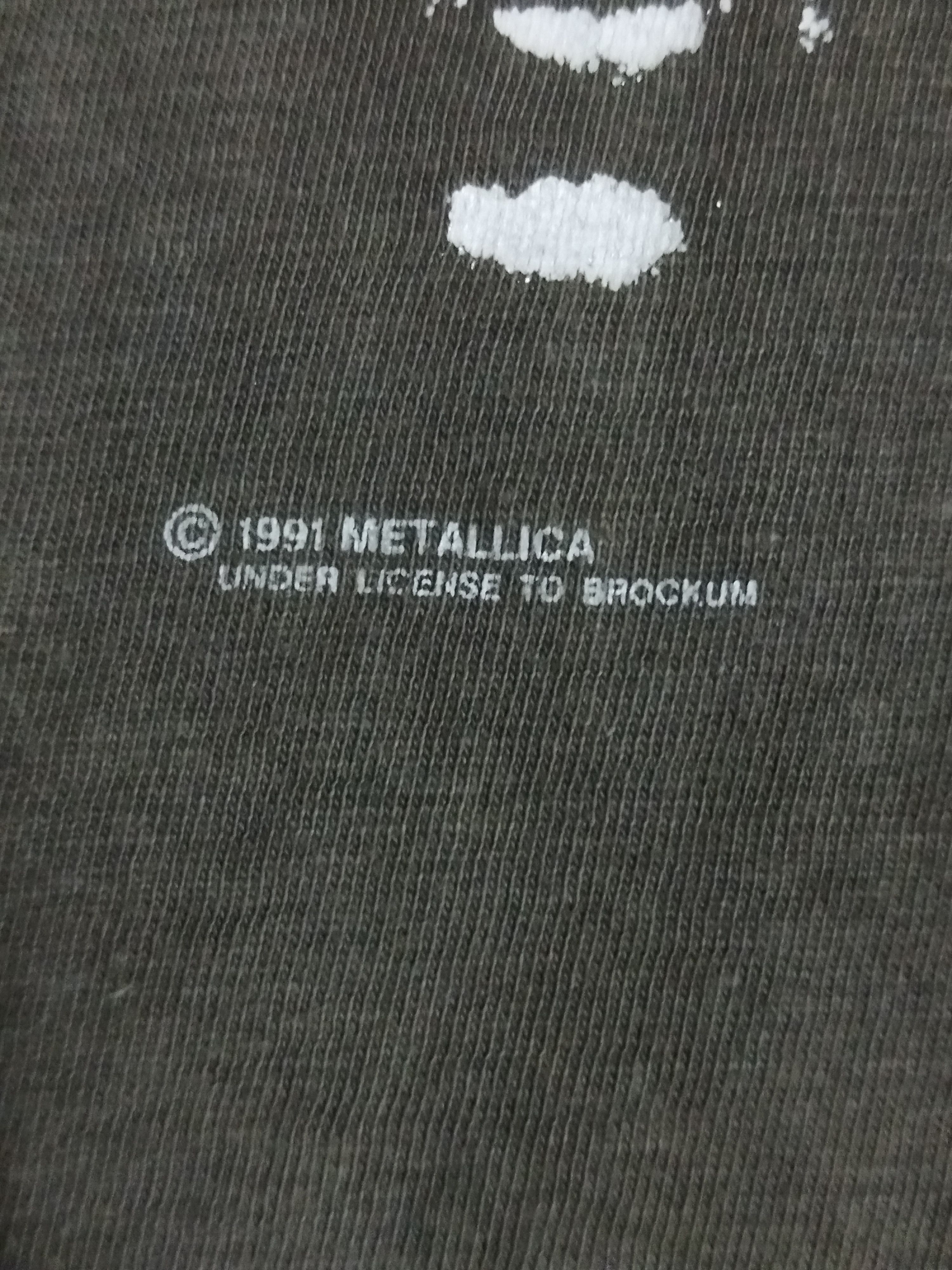 Band Tees Vintage 1993 Metallica Tour Tee Size US L / EU 52-54 / 3 - 5 Thumbnail