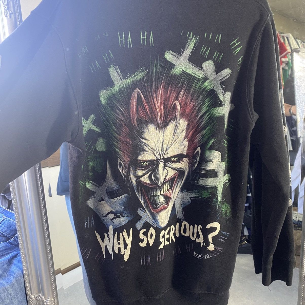 Other Vintage Joker Wild Zip Hoodie Size US M / EU 48-50 / 2 - 6 Thumbnail