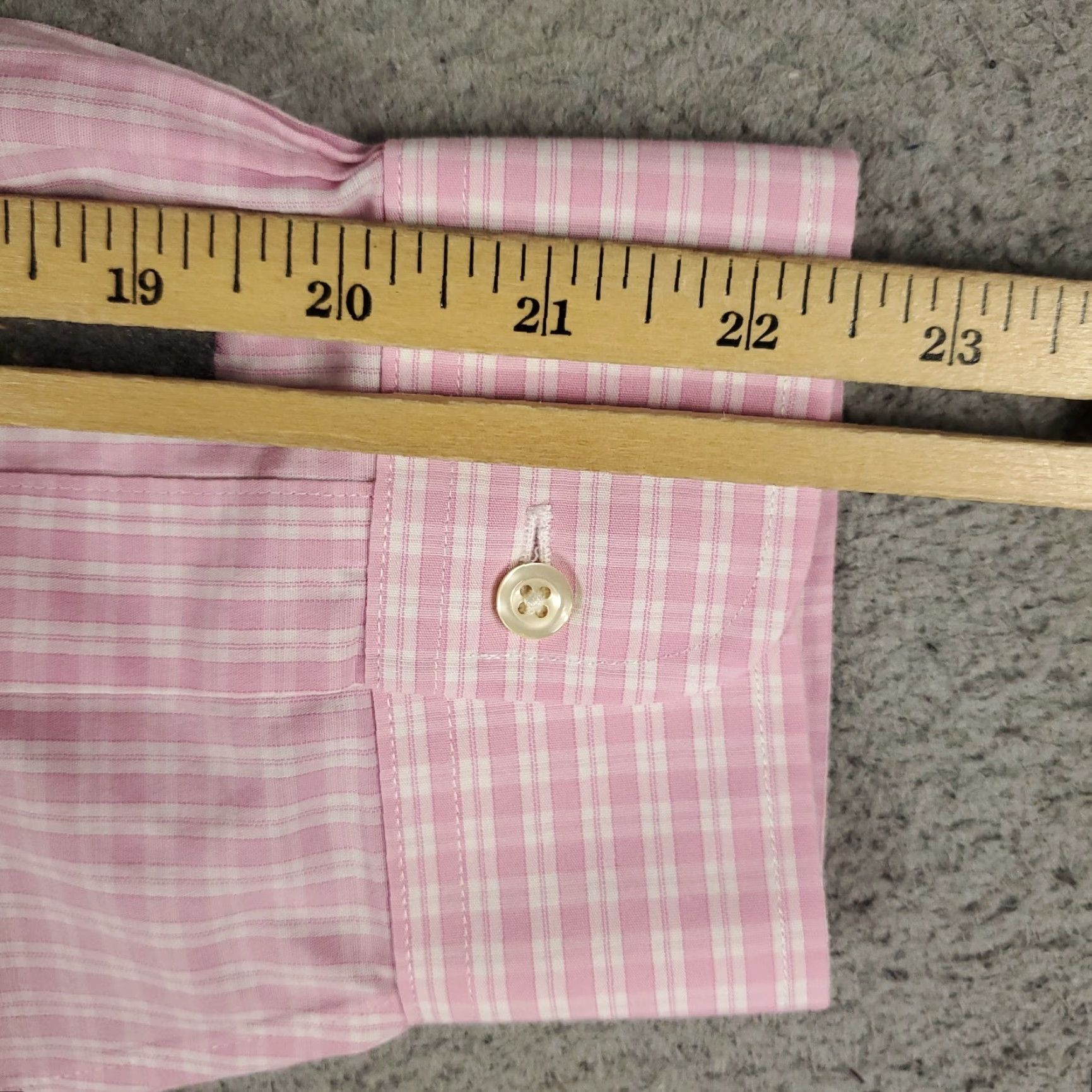 Brooks Brothers Brooks Brothers Shirt Mens 17.5 Pink Plaid Madison Dress Button Up Long Sleeve Shirt Mens Regular 100% Cotton Non-Iron Tailored? Size 48R - 6 Thumbnail