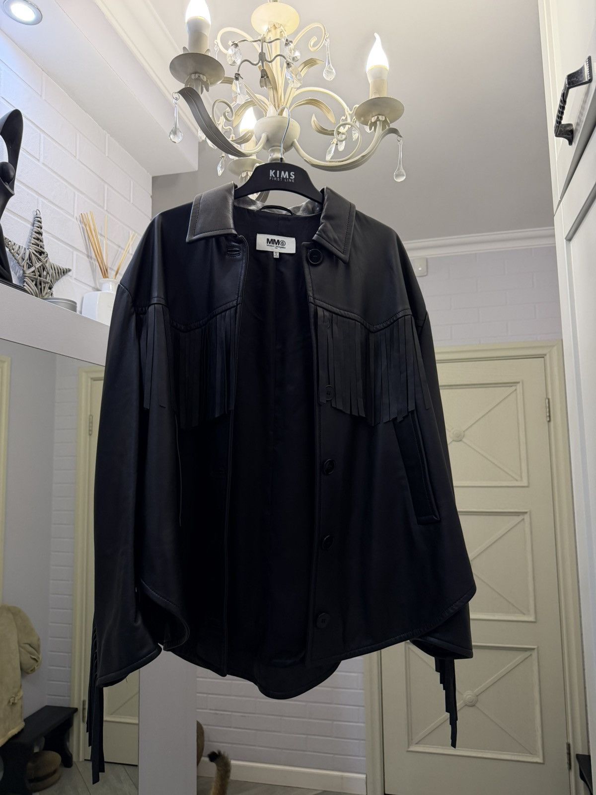 Maison Margiela Maison Margiela Unisex Leather Jacket Size M Size M / US 6-8 / IT 42-44 - 3 Thumbnail