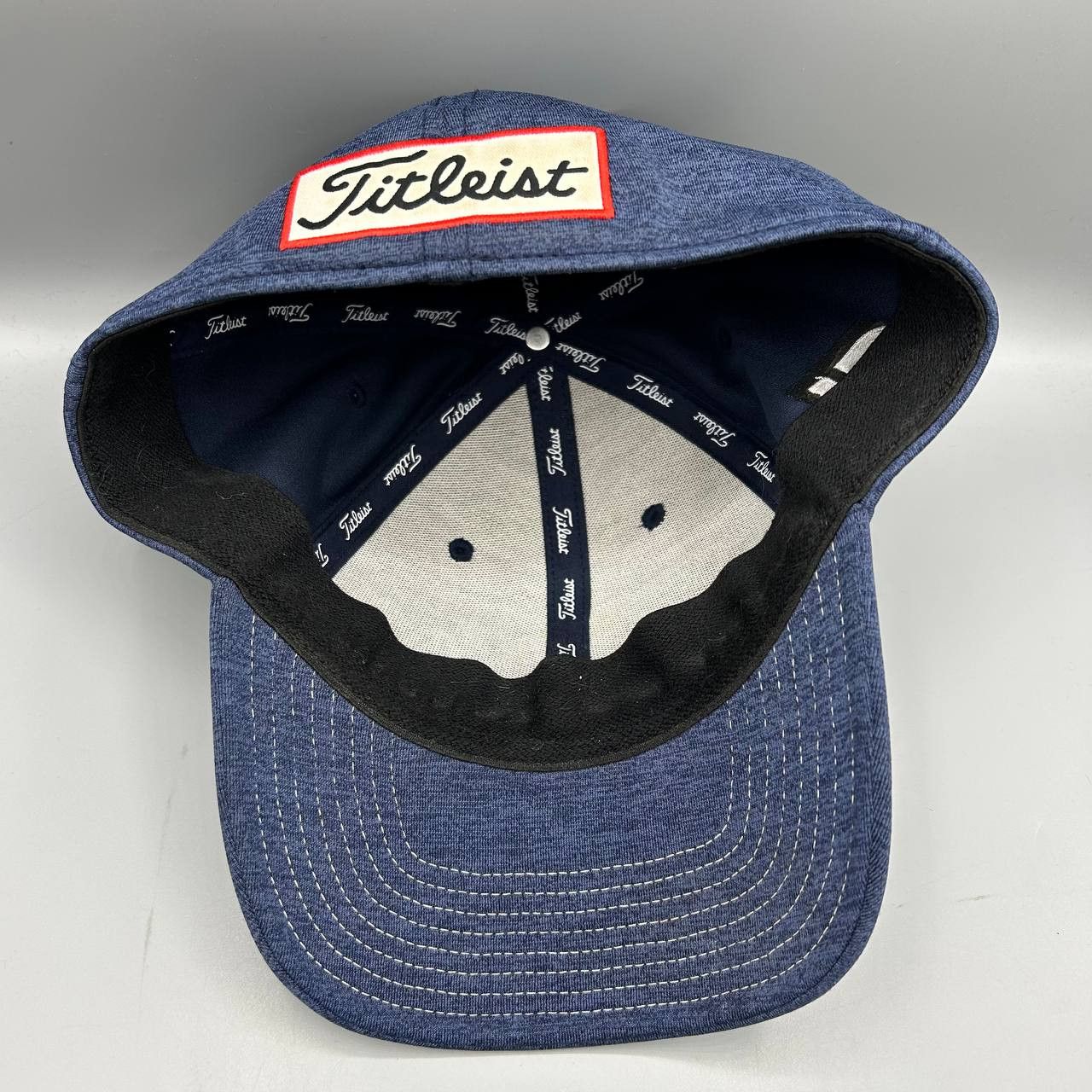 Footjoy Titleist Golf Hat Men L-XL FootJoy FJ Pro V1 Stretch Fitted Size ONE SIZE - 2 Thumbnail